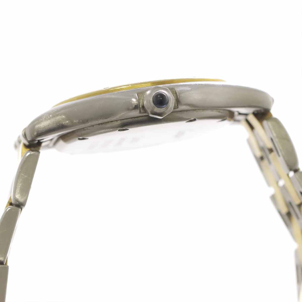 panthere cougar SM Date Two Tone K18YG Quartz cream Dial