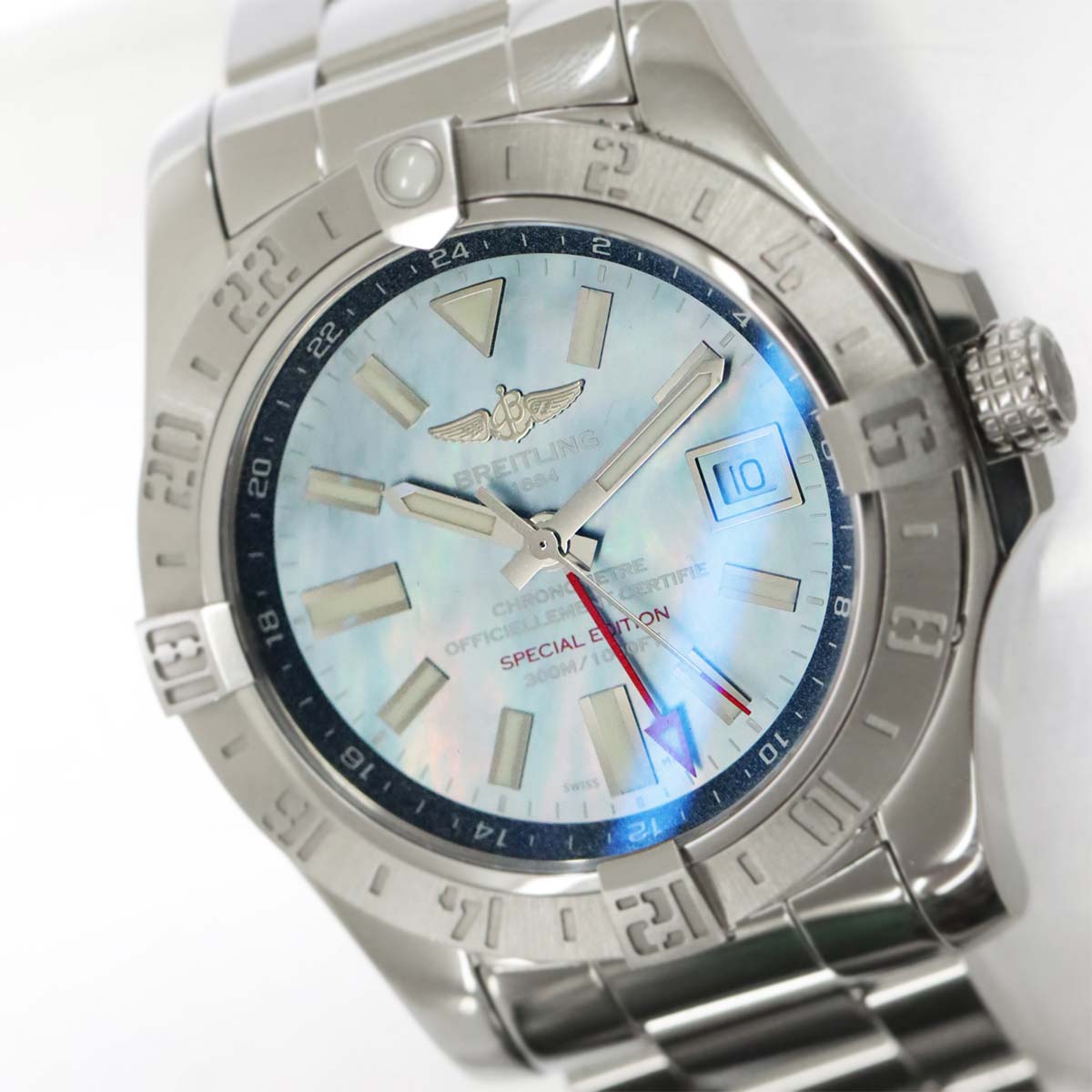 Avenger II GMT A32390 Japan Limited Blue Shell Dial Mens