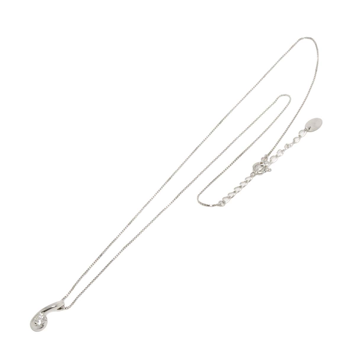 Diamond 0.213ct Necklace Pt Prarinum