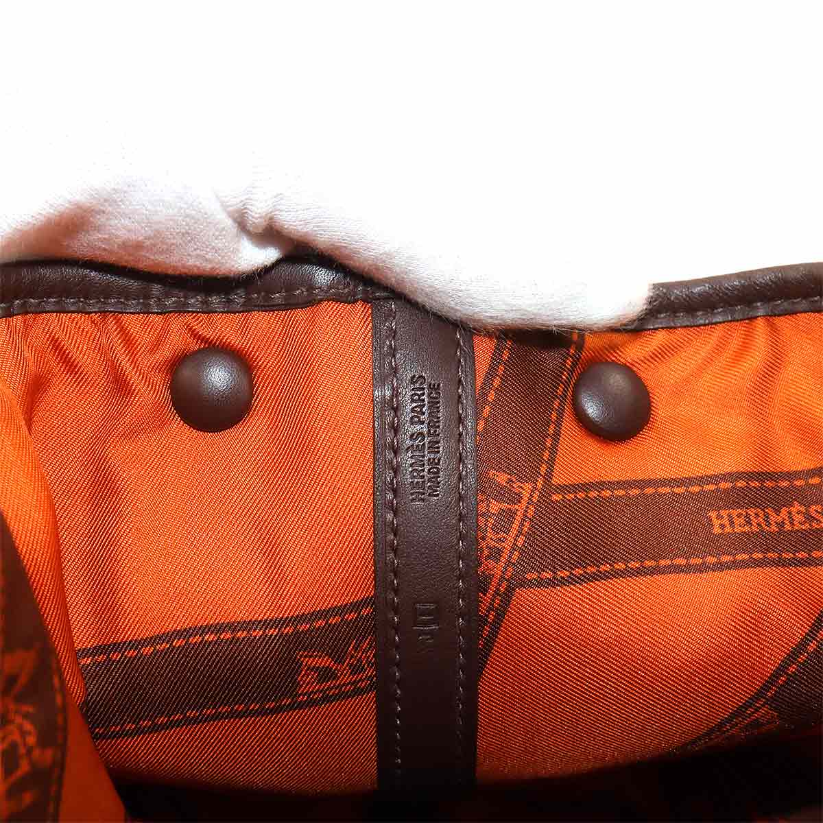 Garden Twilly 30 TPM Tote Bag Swift Leather Havane Purse