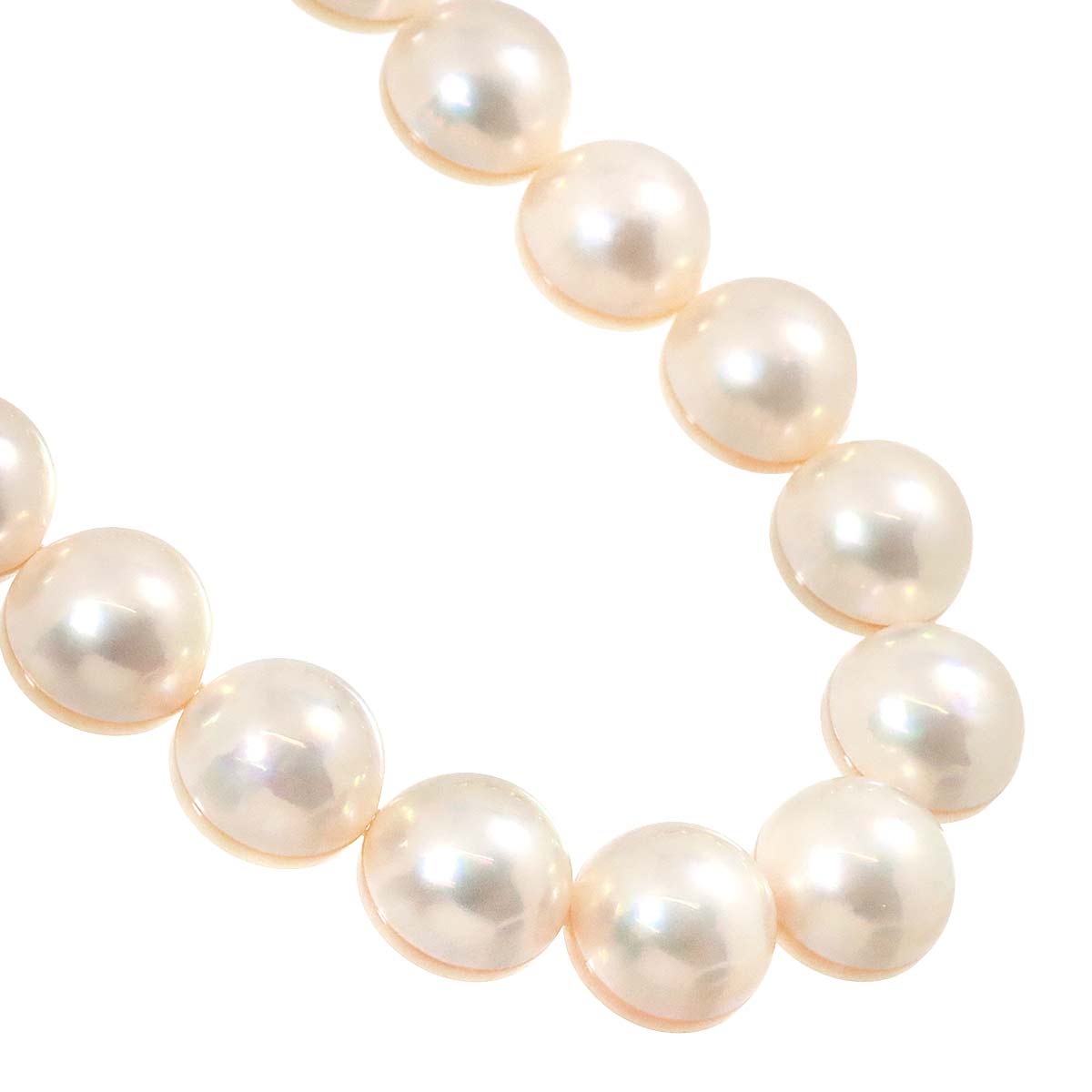 Mabe Pearl Necklace SV Silver 925