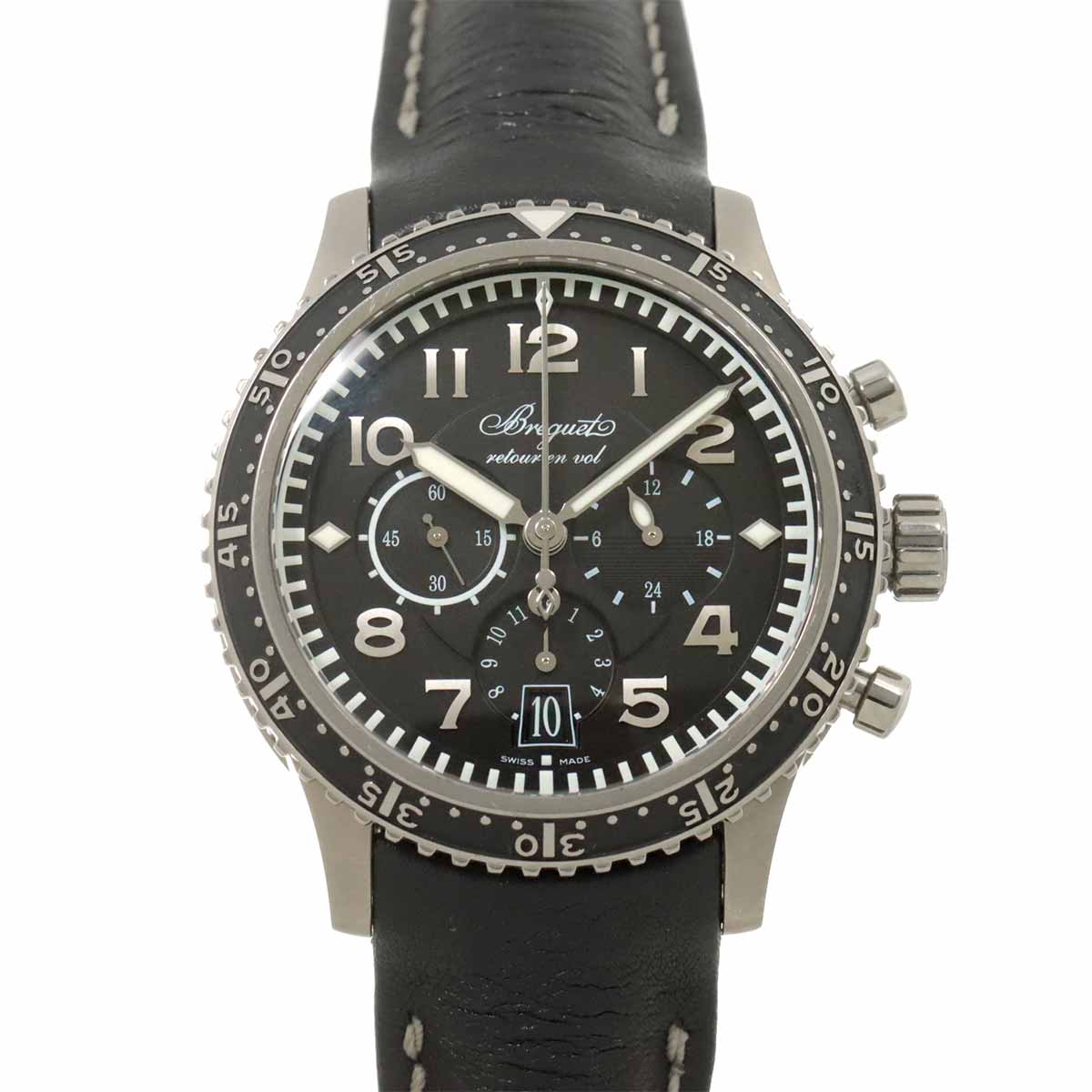 Breguet TypeXXI 3810TI Black Dial Automatic Mens Watch