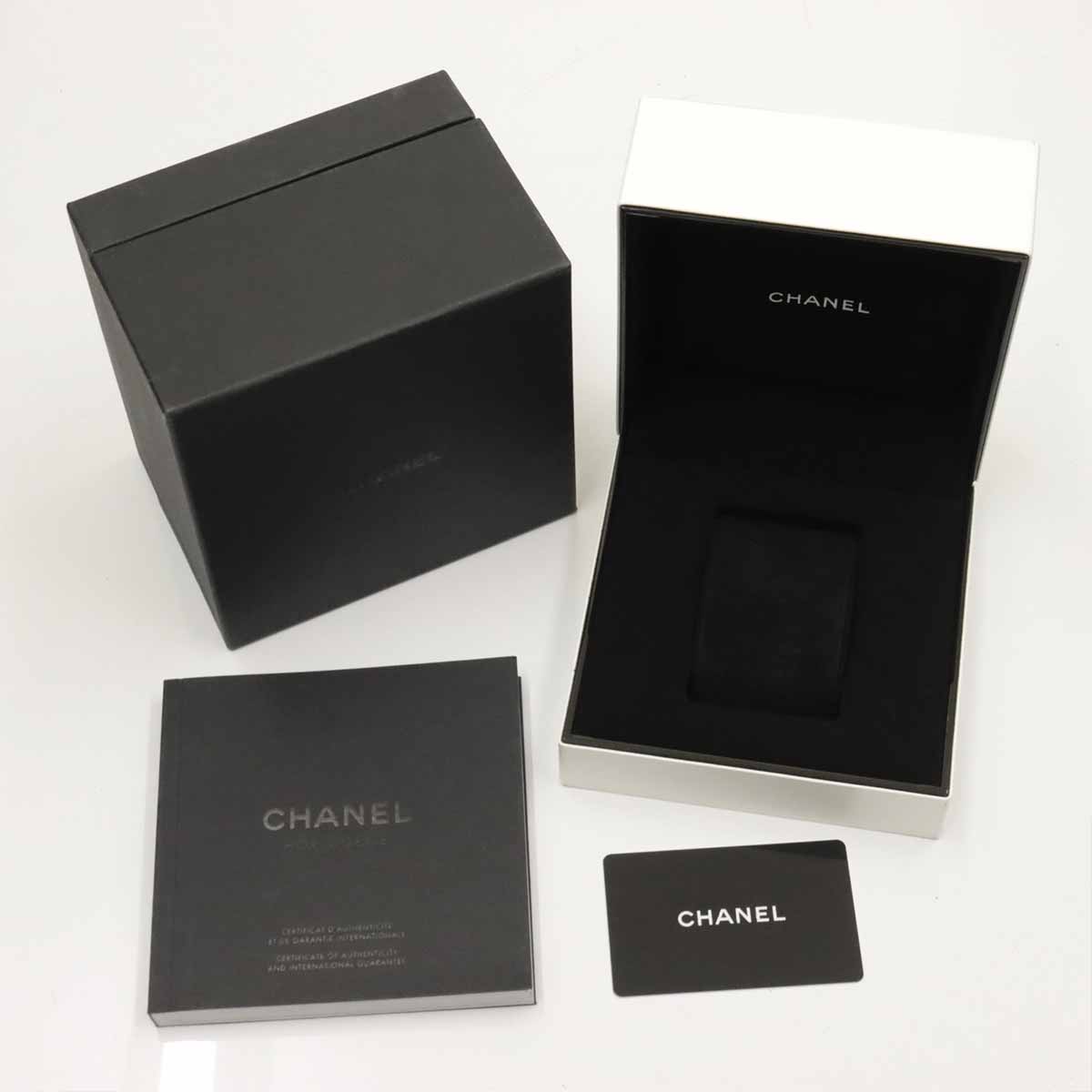 J12 H5702 38mm 12P Diamond Automatic Black Dial Mens Watch