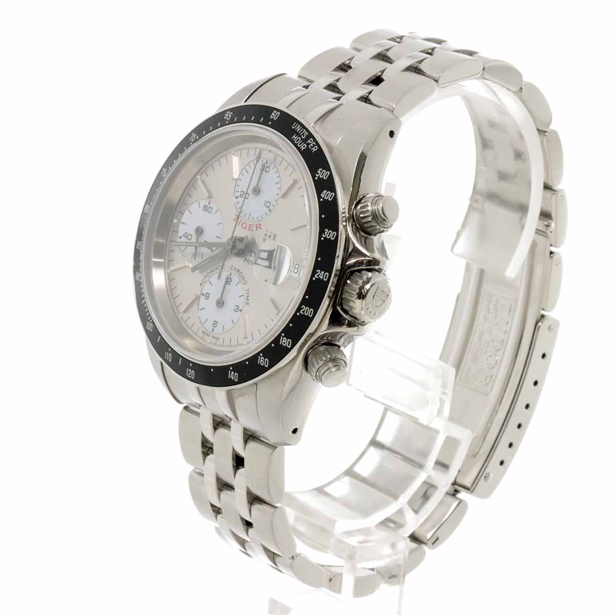 Chrono Time 79260 Chronograph Date Automatic Silver Dial