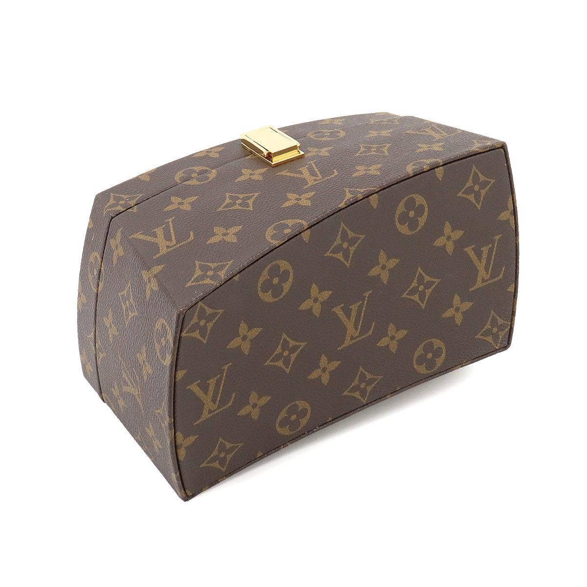 Monogram Twisted Box 2way Hand Shoulder Bag M40275 Brown 90256818