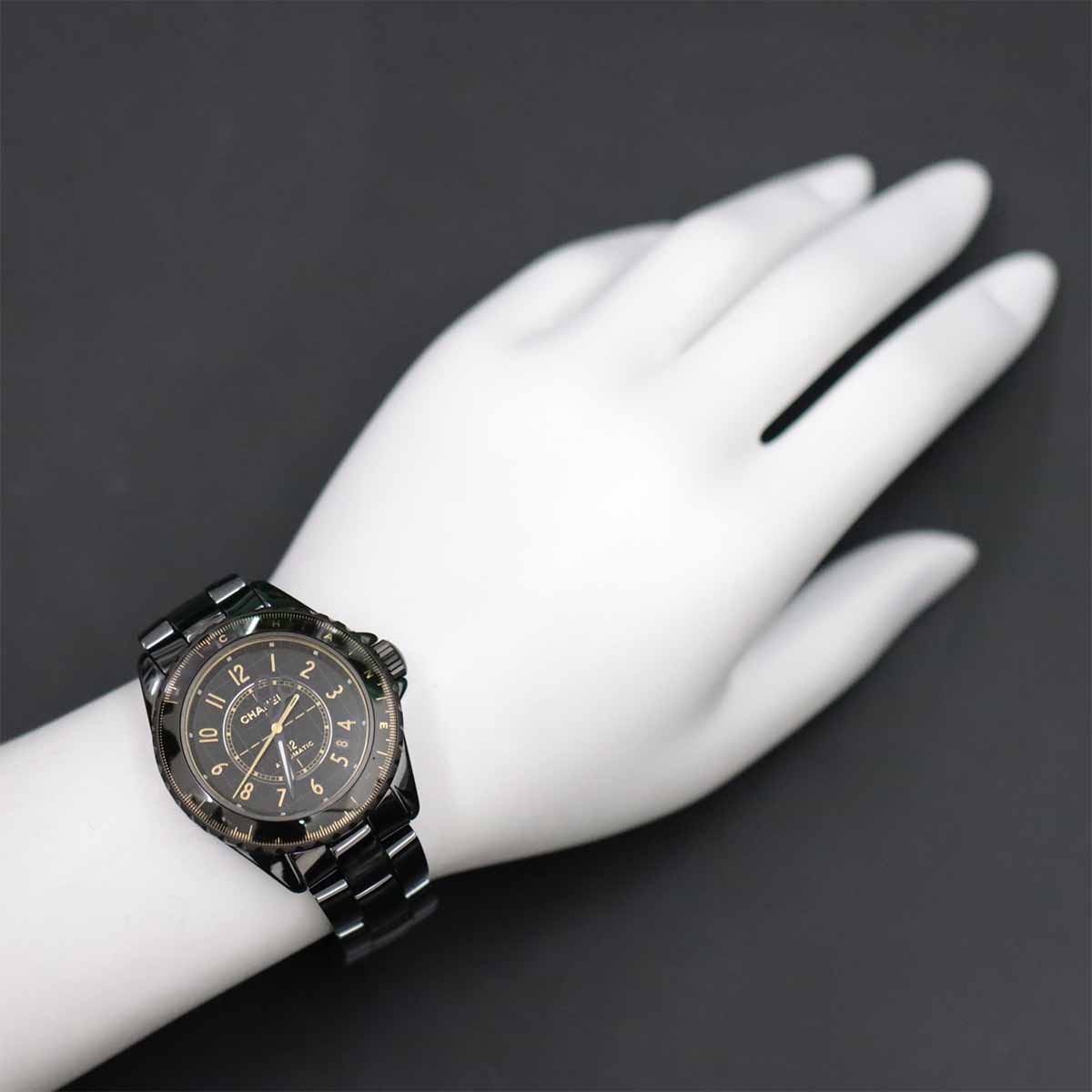 J12 Couture H9762 Automatic Black Dial Mens Watch