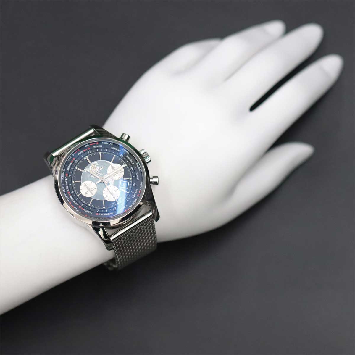 TRANSOCEAN Chronograph Unitime AB0510 Automatic Mens