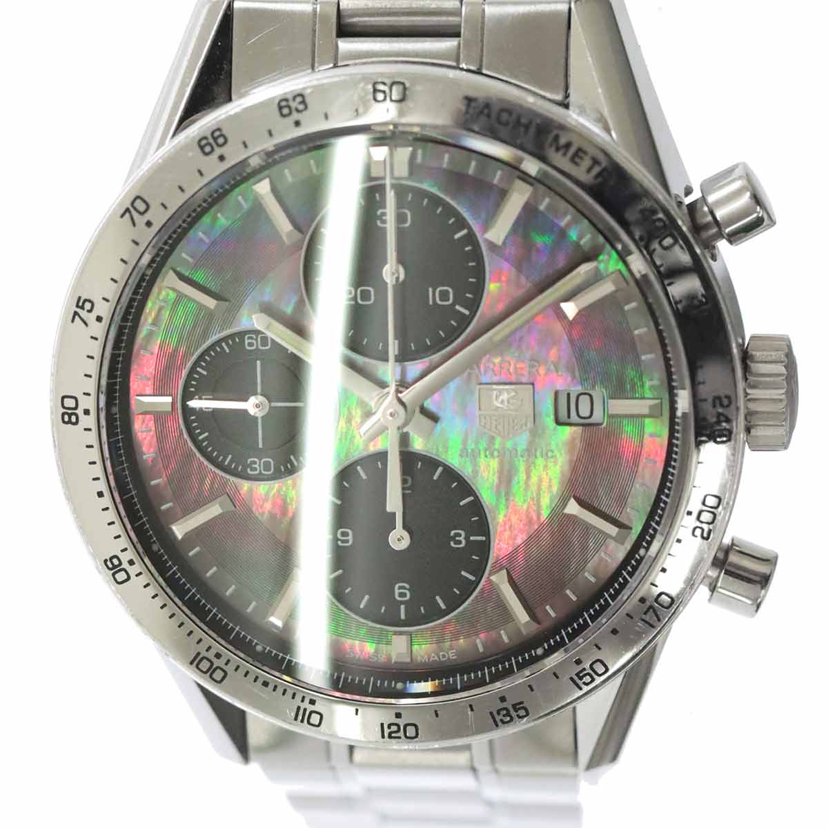 Carrera Chronograph CV201P-0 Automatic Black Shell Dial