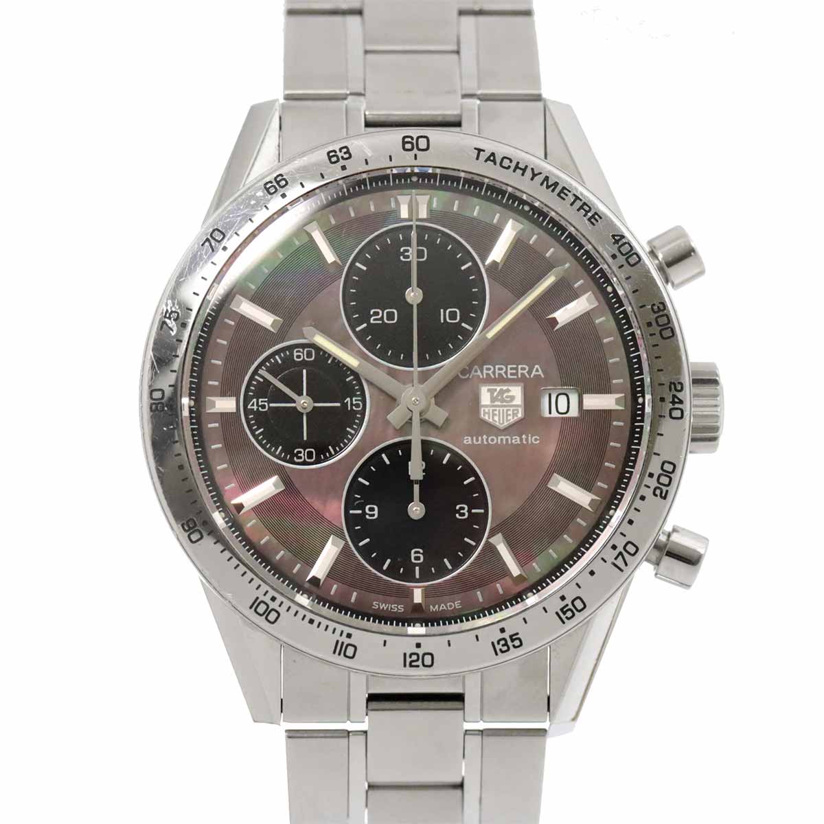 Carrera Chronograph CV201P-0 Automatic Black Shell Dial