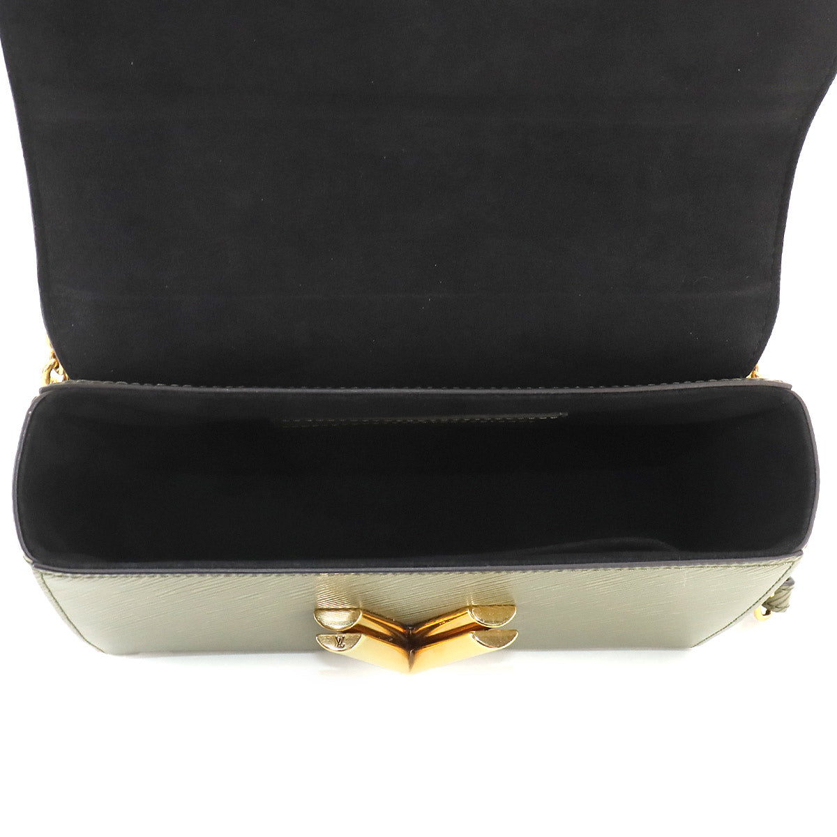 Epi Monogram Twist MM Shoulder Bag Leather Khaki M43497 90259411