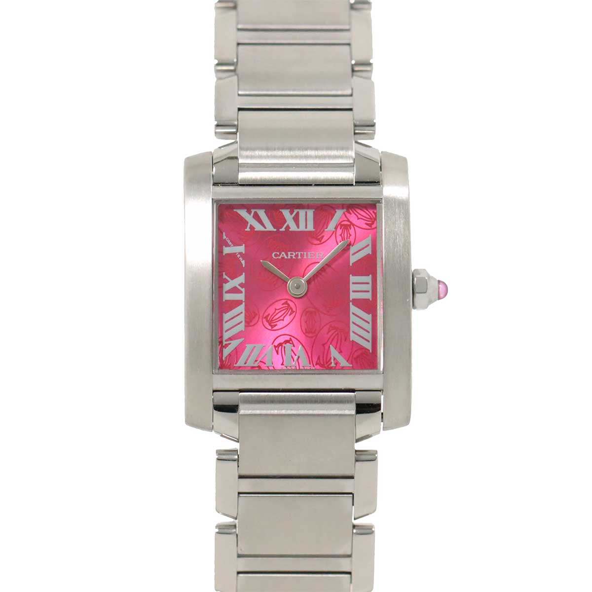 Tank Francaise SM W51030Q3 Quartz Pink Dial Ladies