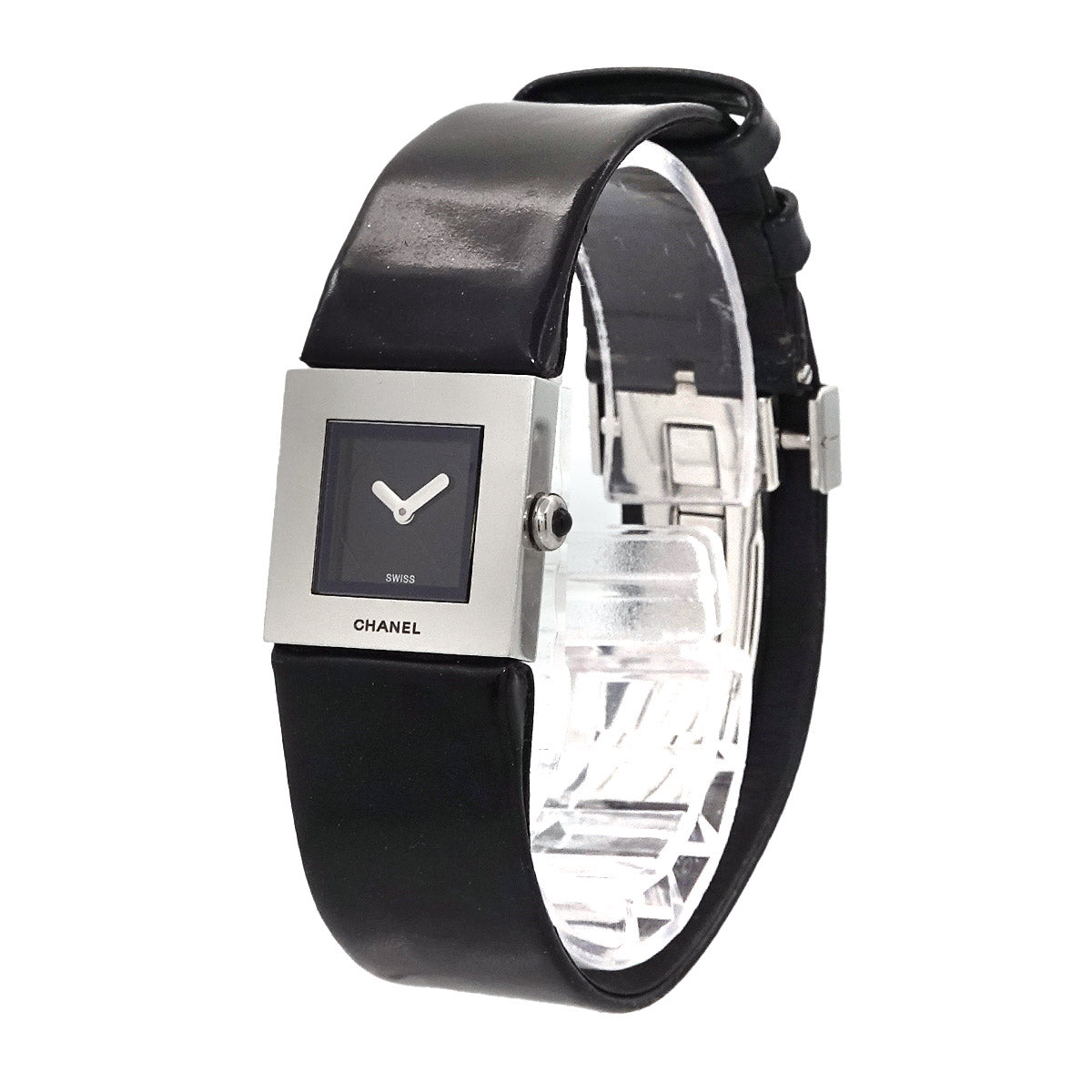 Matelasse H0116 Quartz Black Dial Ladies Vintage Watch