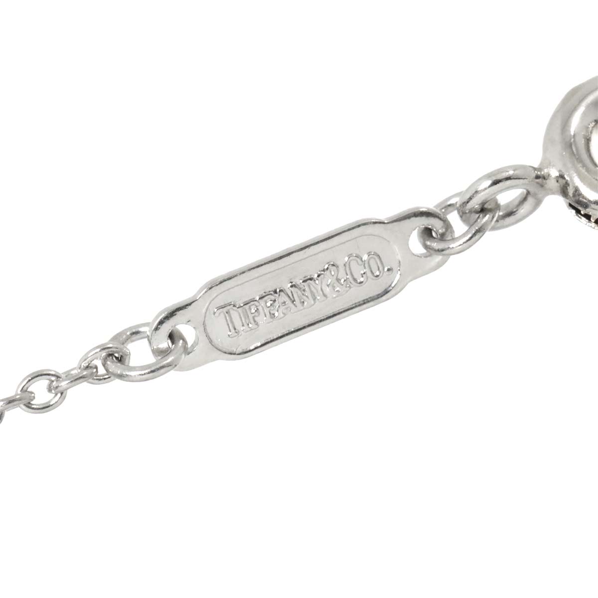Heart Diamond Necklace Platinum