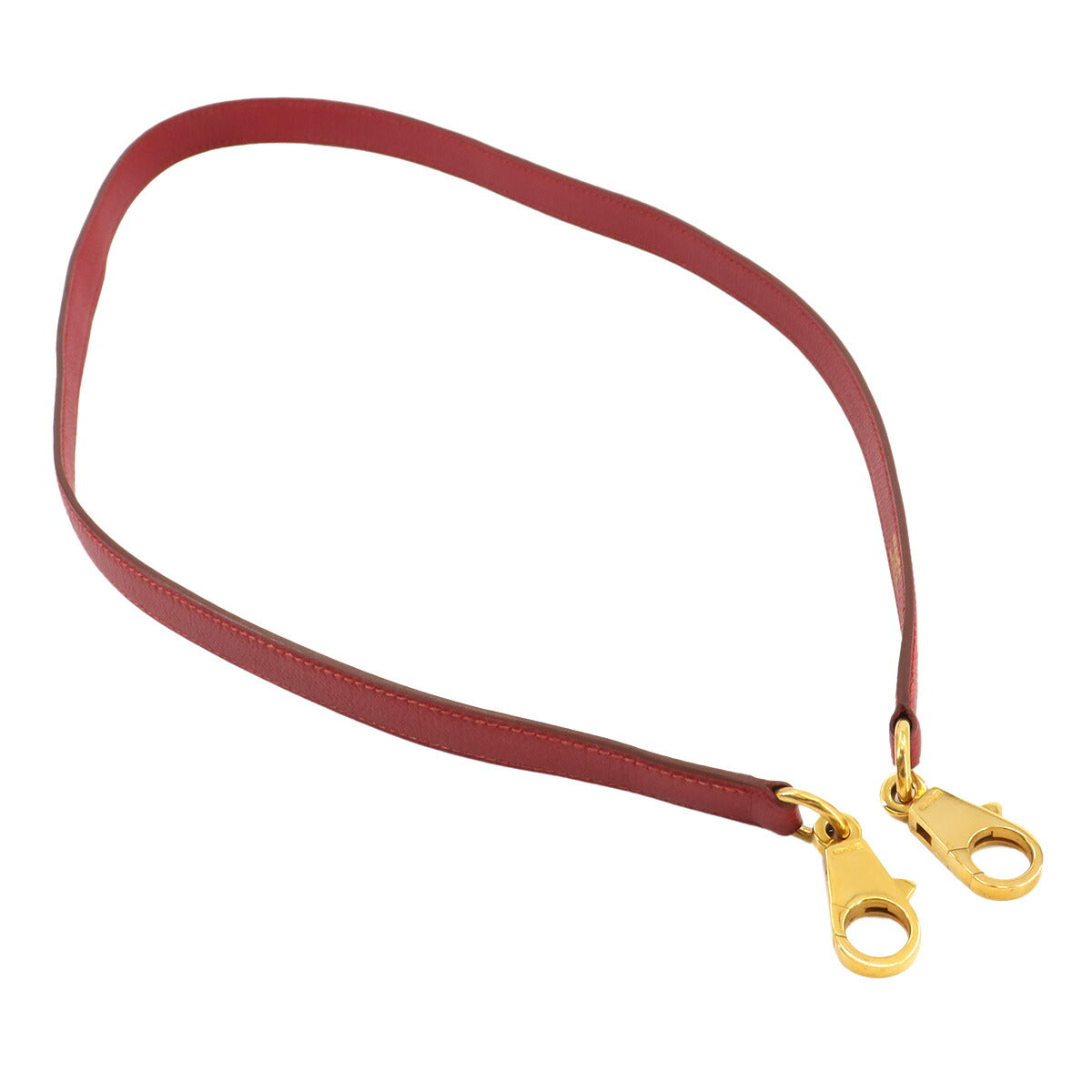 Shoulder strap Coushevel Epsom Red Accessory