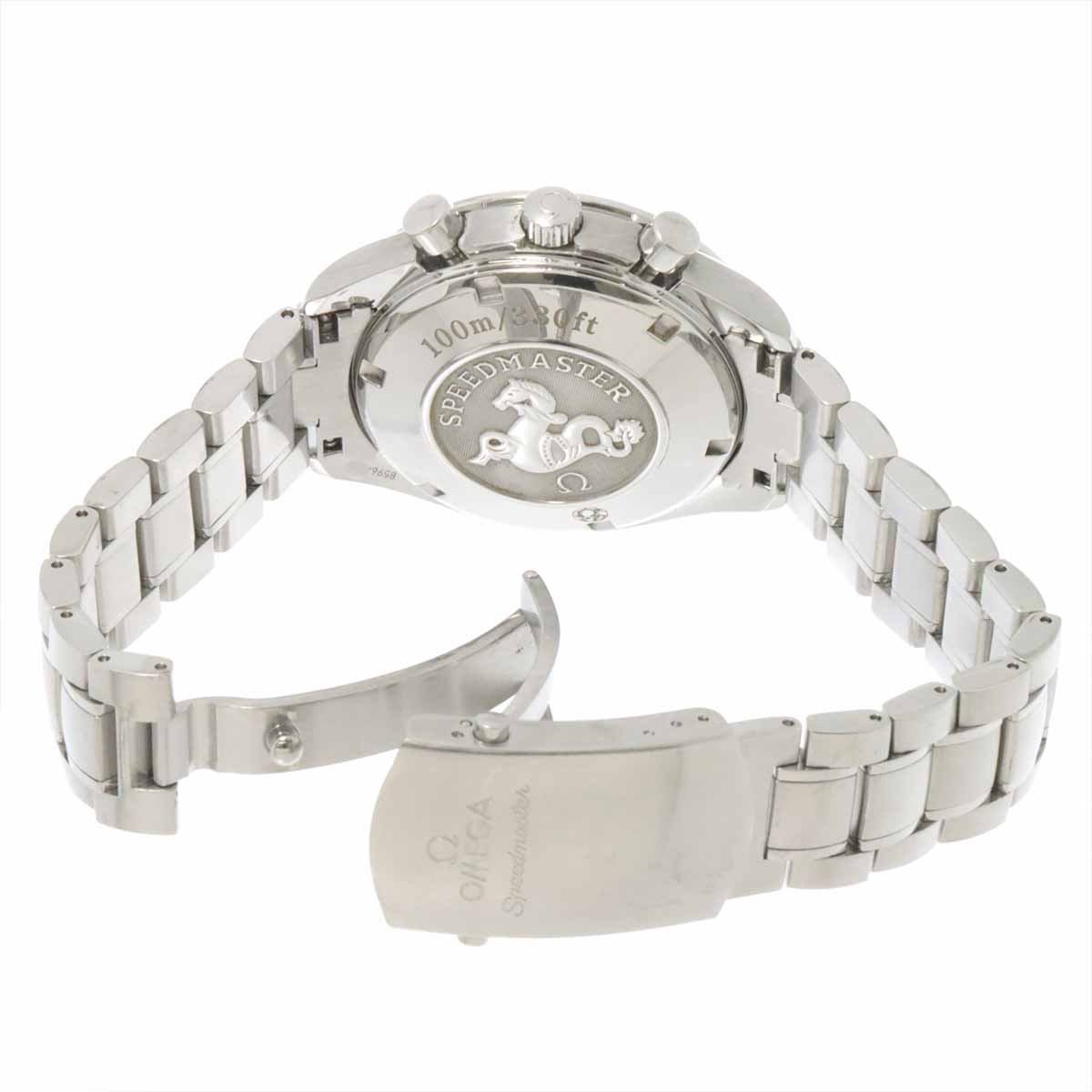 Speedmaster Date 3211 30 Chronograph Automatic Silver Dial Mens