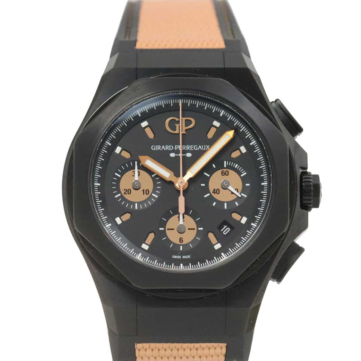 LAUREATO 81060 Automatic Mens Black Dial Watch