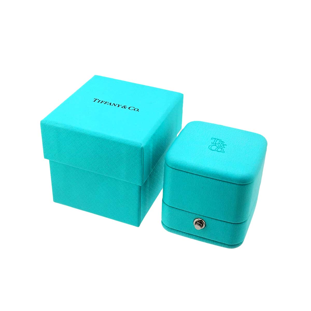 Diamond 0.44ct I/VS1/3EX Ring Platinum Size3.25-3.75(US)