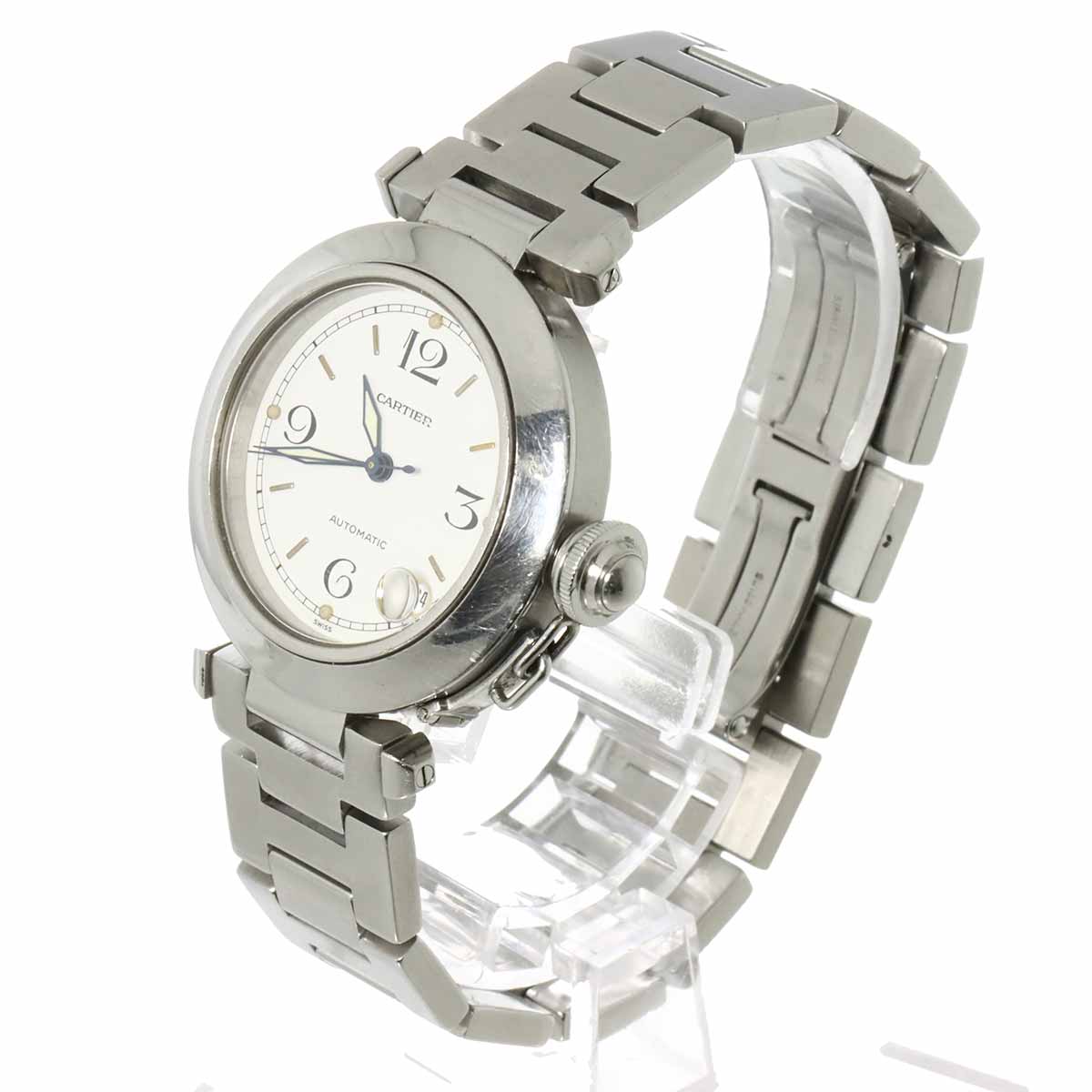 Pasha C W31015M7 Date Automatic White Dial Boys Wrist Watch