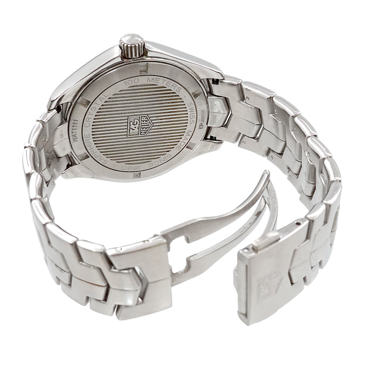 Link Date Quartz Silver Dial Mens WAT1111 Mens watch