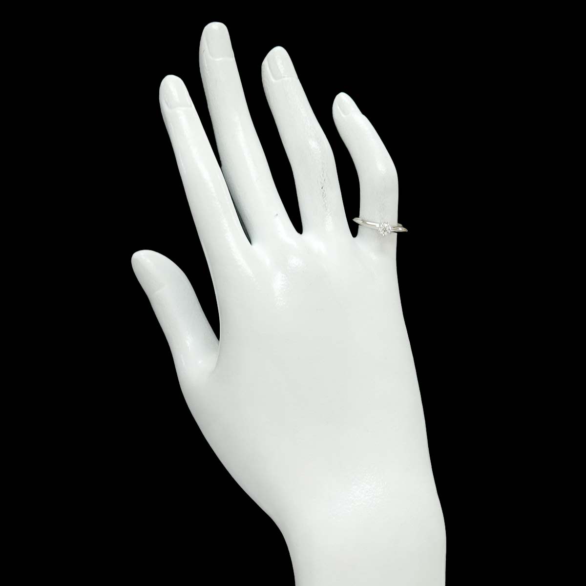 Diamond 0.18ct Ring Platinum Size4.5(US)