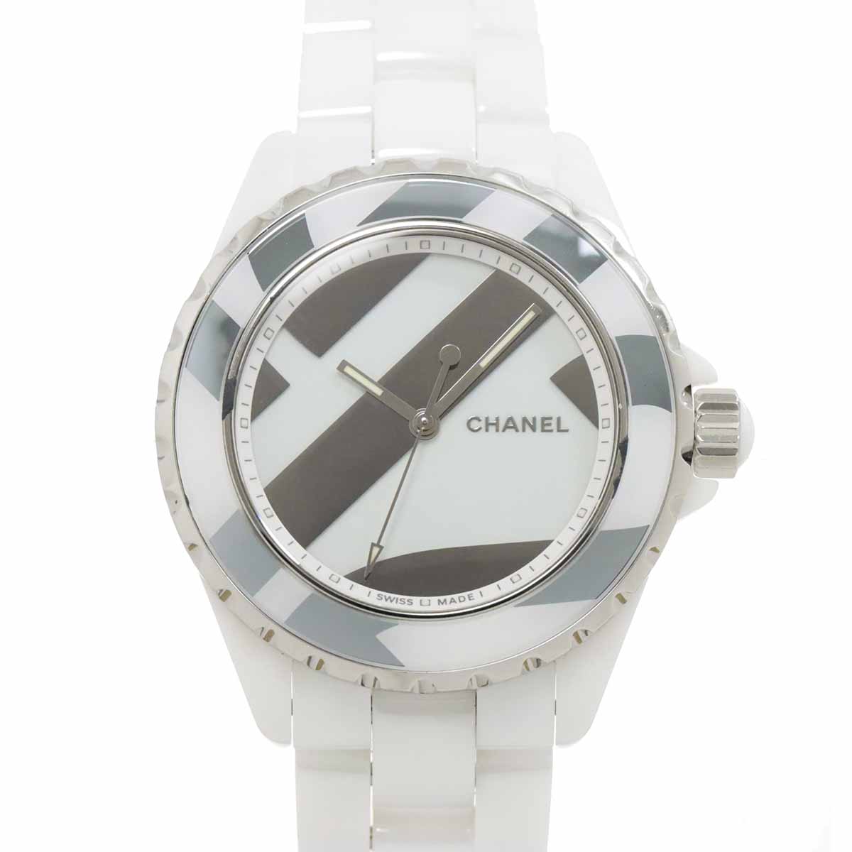 CHANEL J12 Untitled 38mm H5582 Limited Automatic White Dial Mens