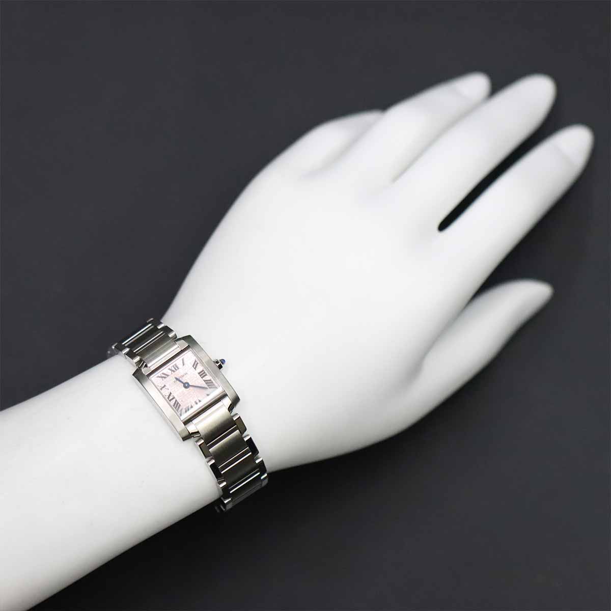 Tank Francaise SM W51008Q3 Quartz Silver Dial Ladies Watch