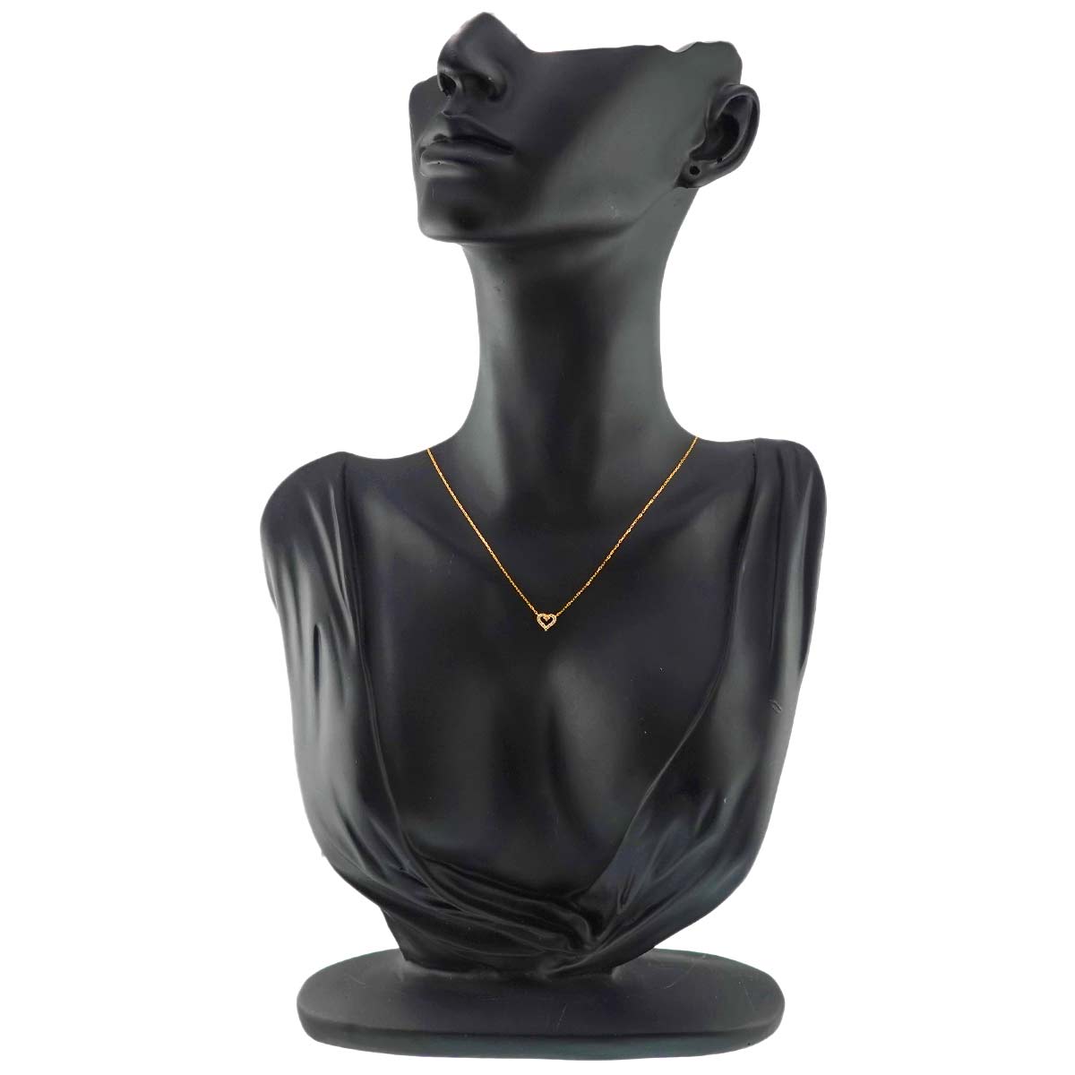 Diamond 0.04ct Necklace 18K YG Yellow Gold 750