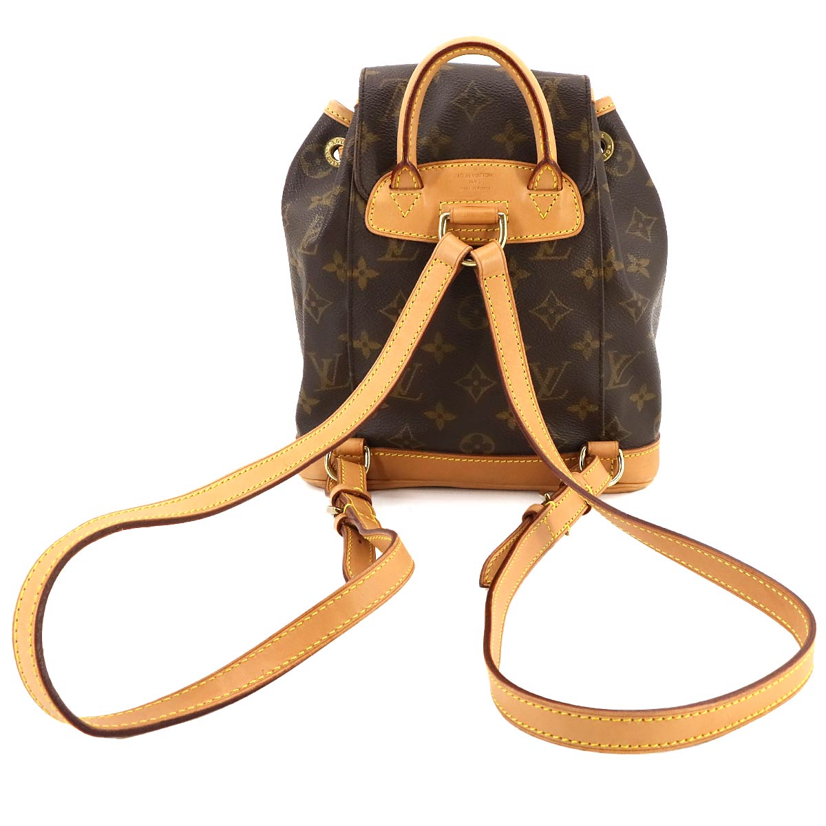 Monogram Mini Montsouris Backpack Brown M51137 Purse