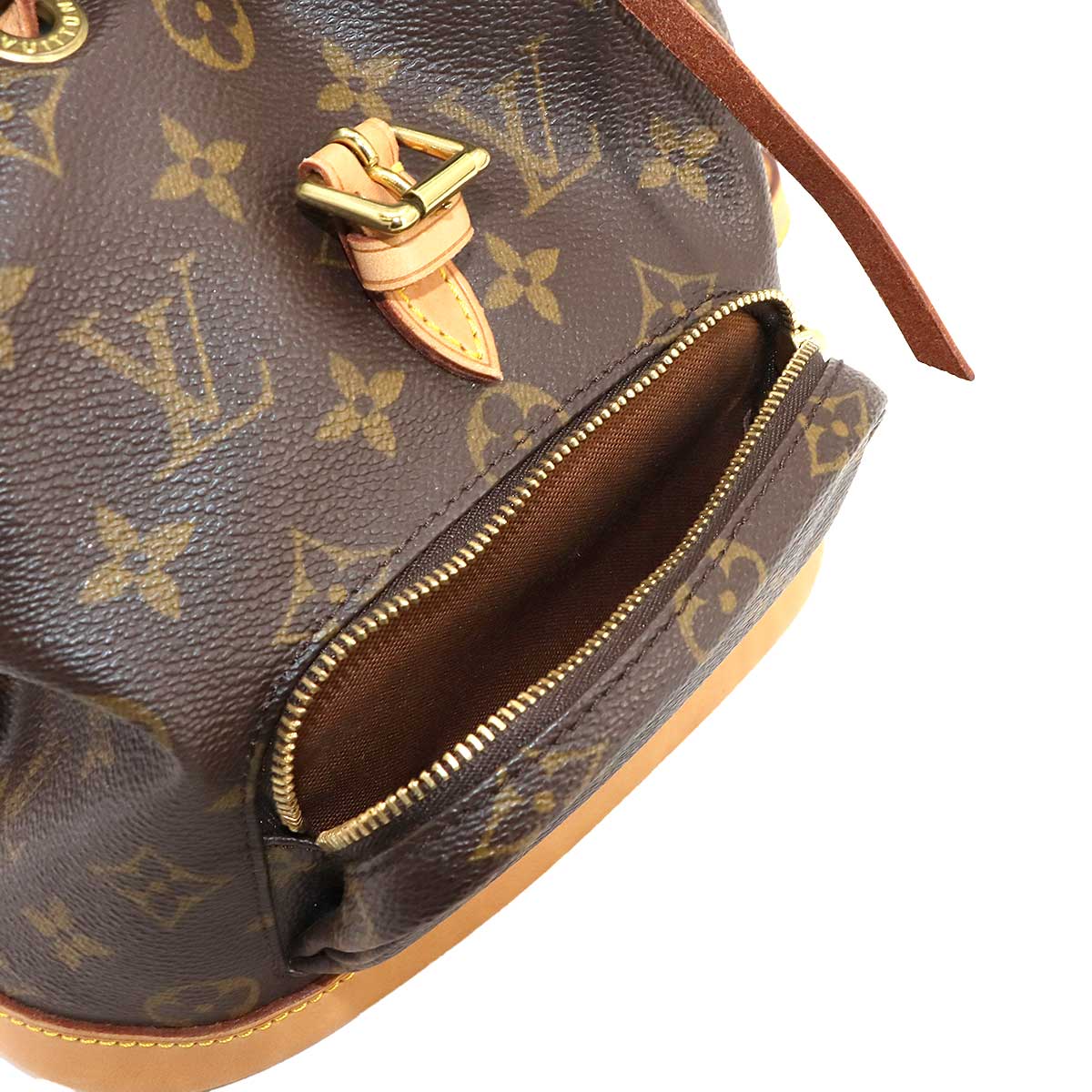 Monogram Mini Montsouris Backpack Brown M51137 Purse