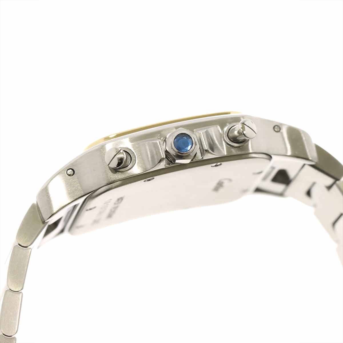 Santos Galbee LM W20042C4 YG Cream Dial Mens Watch