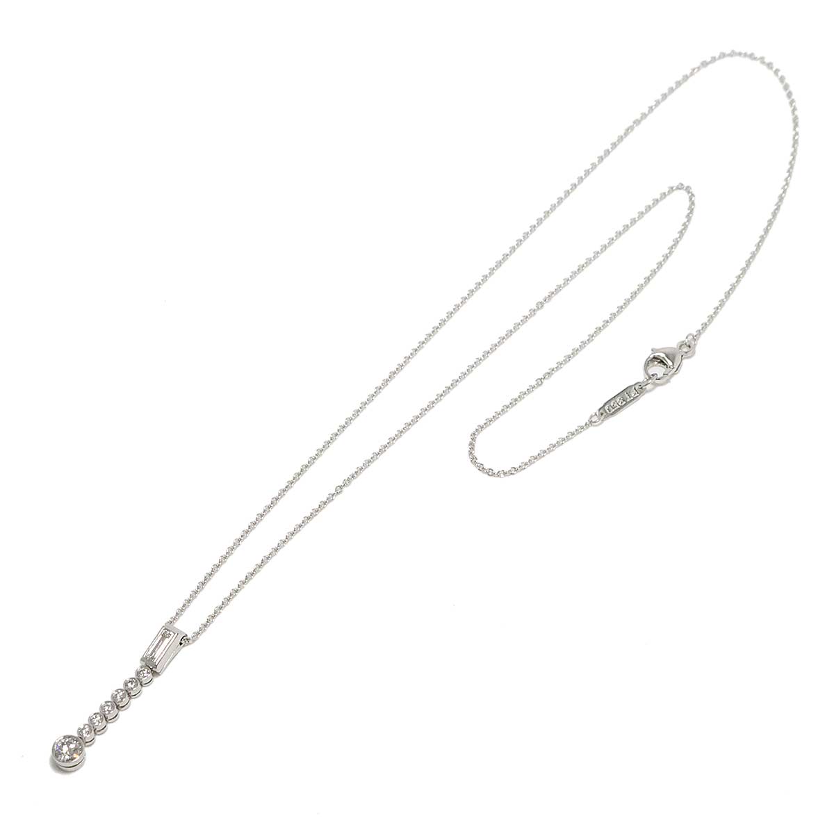 Jazz Diamond Necklace Pt Platinum