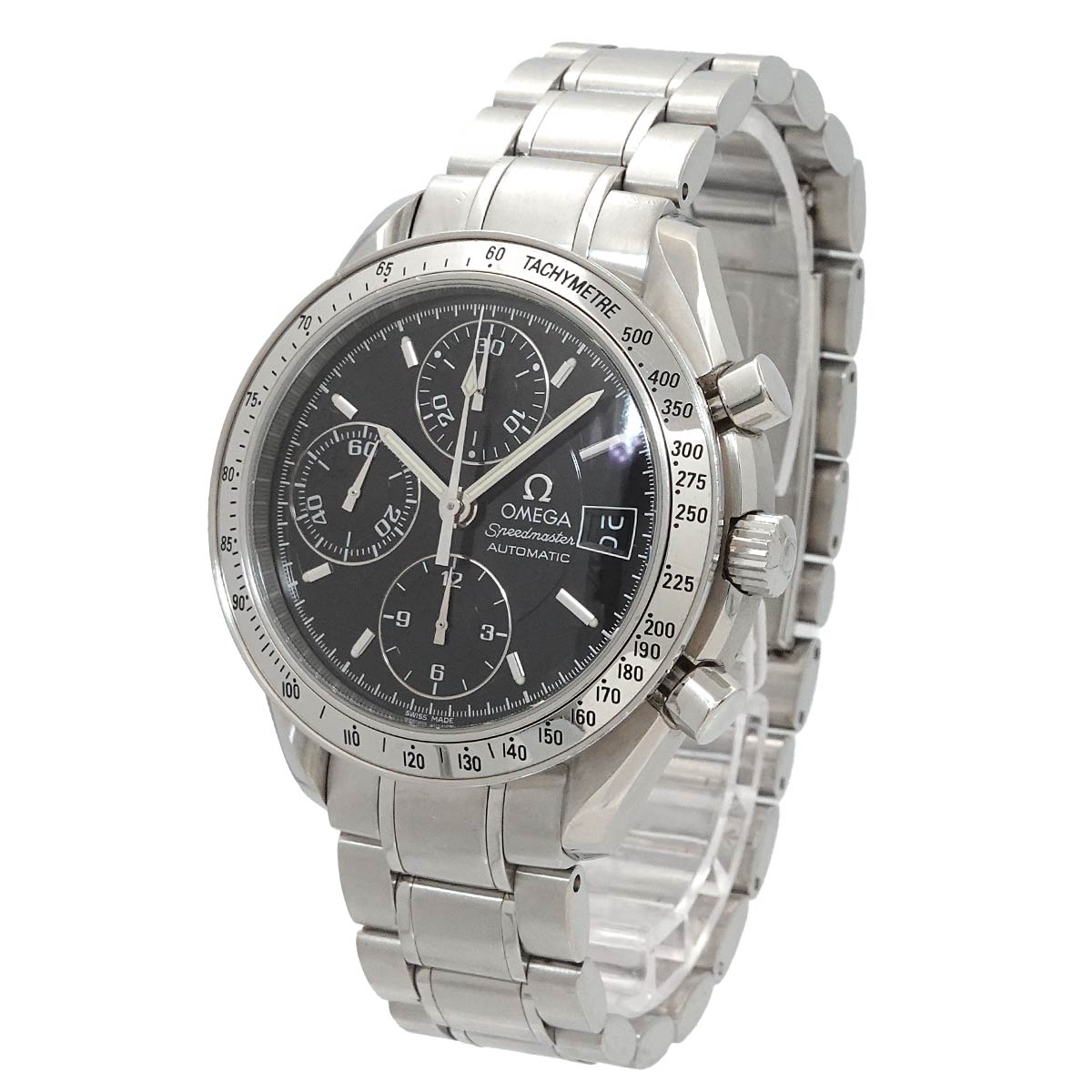 Speedmaster Date 3513.50 Chronograph Automatic Black Dial Mens