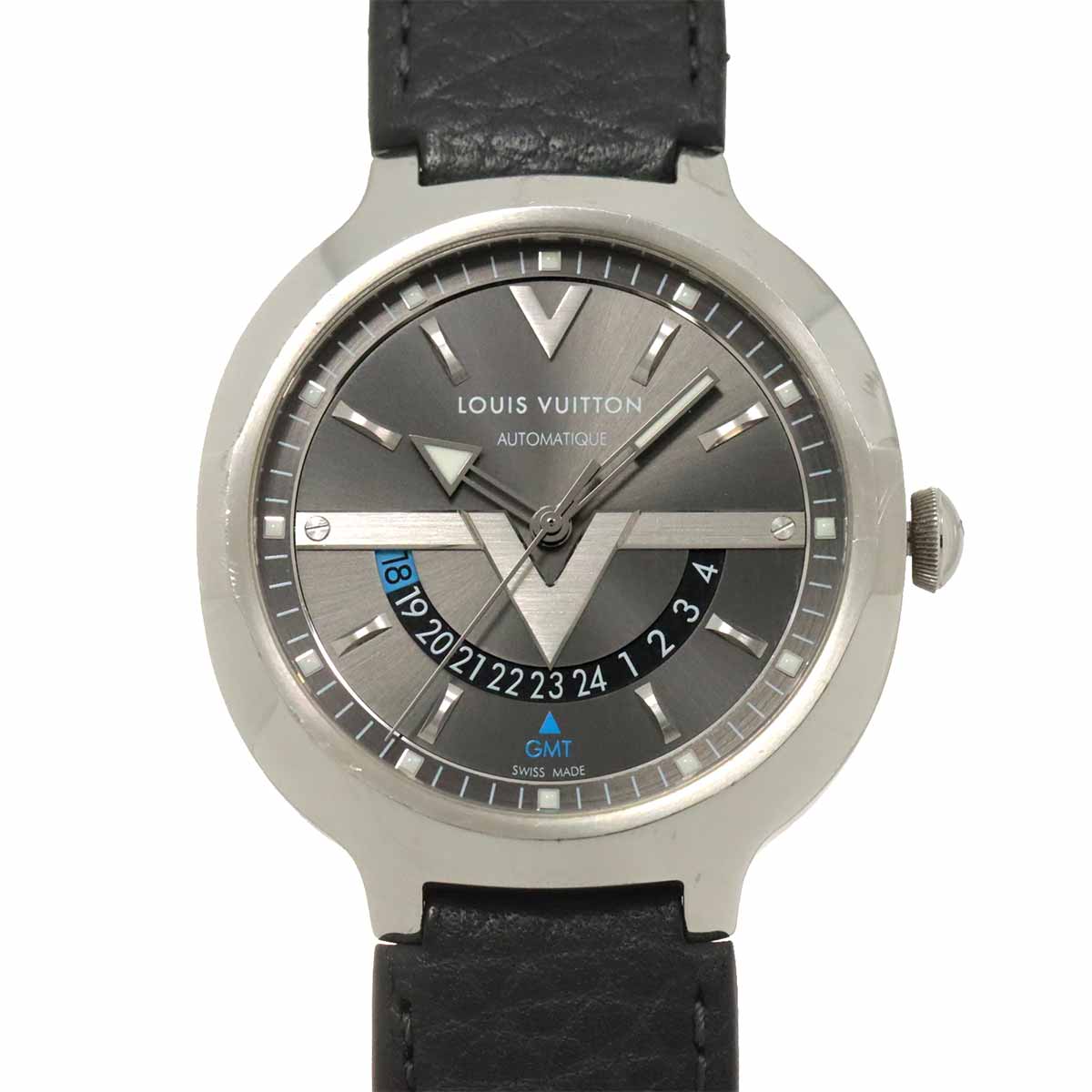 Voyager GMT Q7D30 Automatic Glay Dial Mens Watch