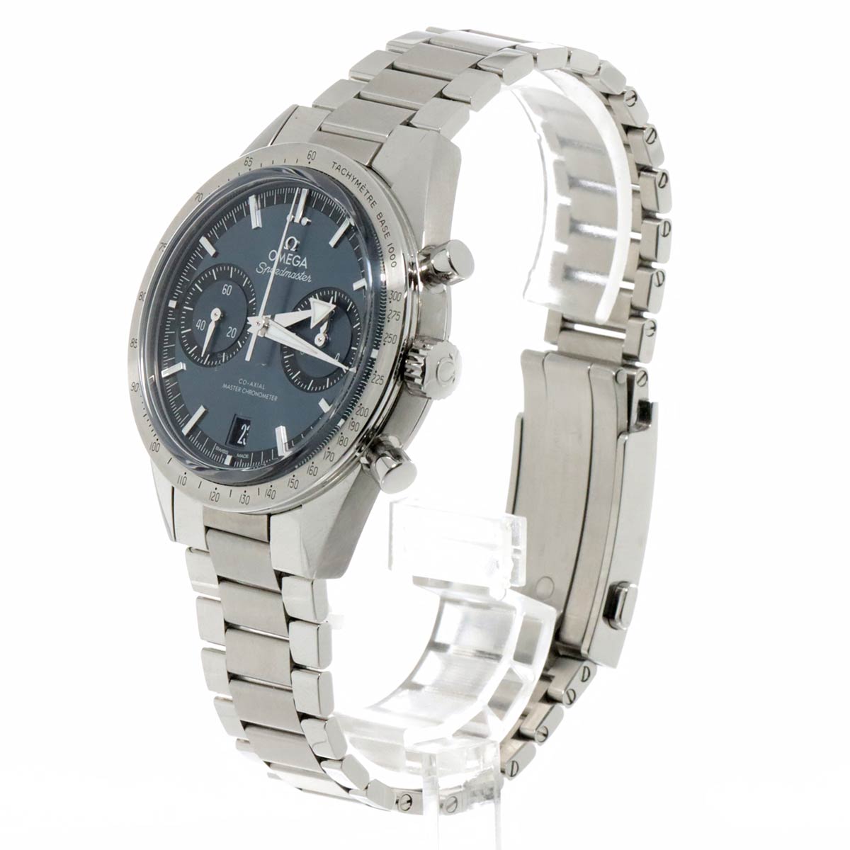 Speedmaster 57 332 10 41 51 03 001 Blue Dial Mens Watch