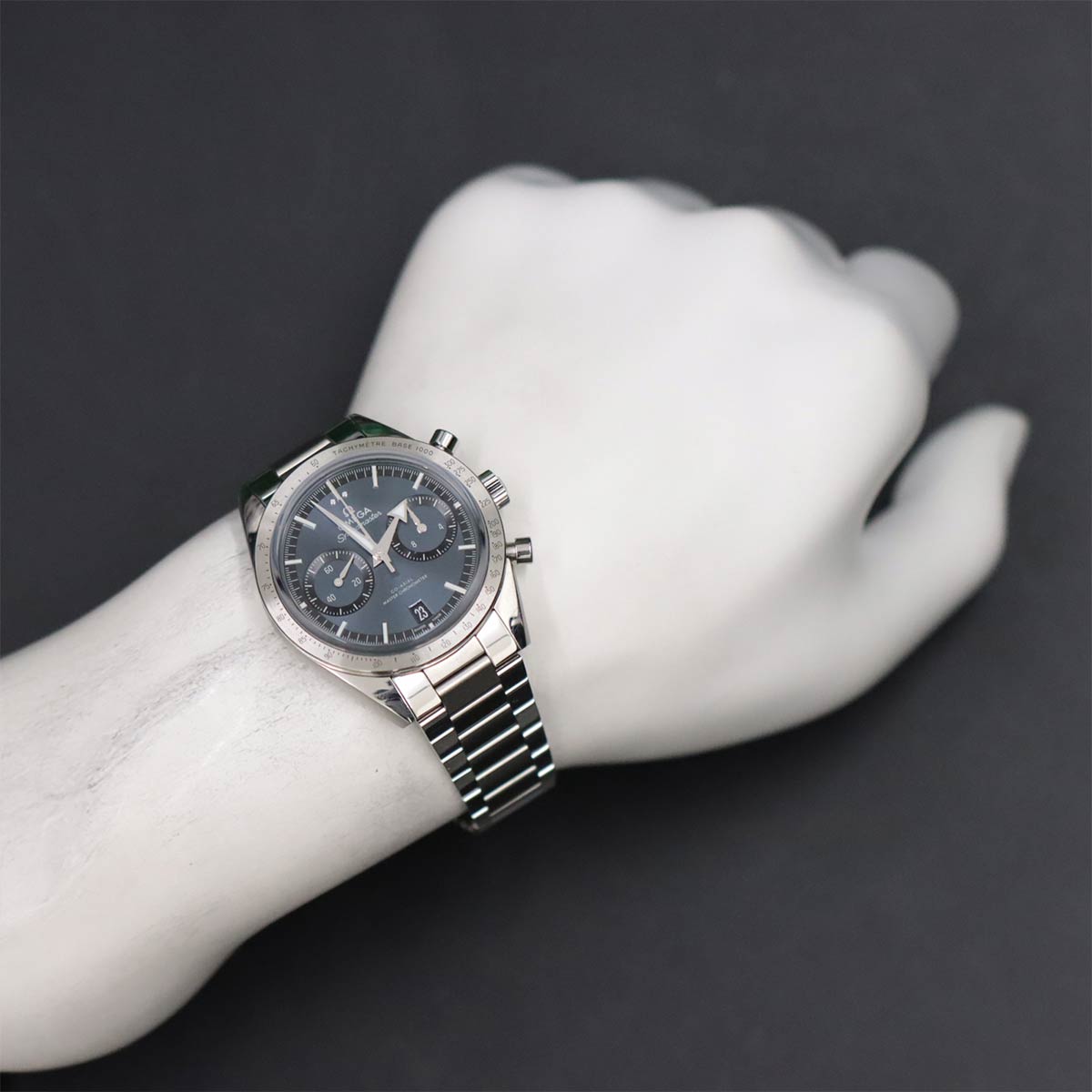 Speedmaster 57 332 10 41 51 03 001 Blue Dial Mens Watch