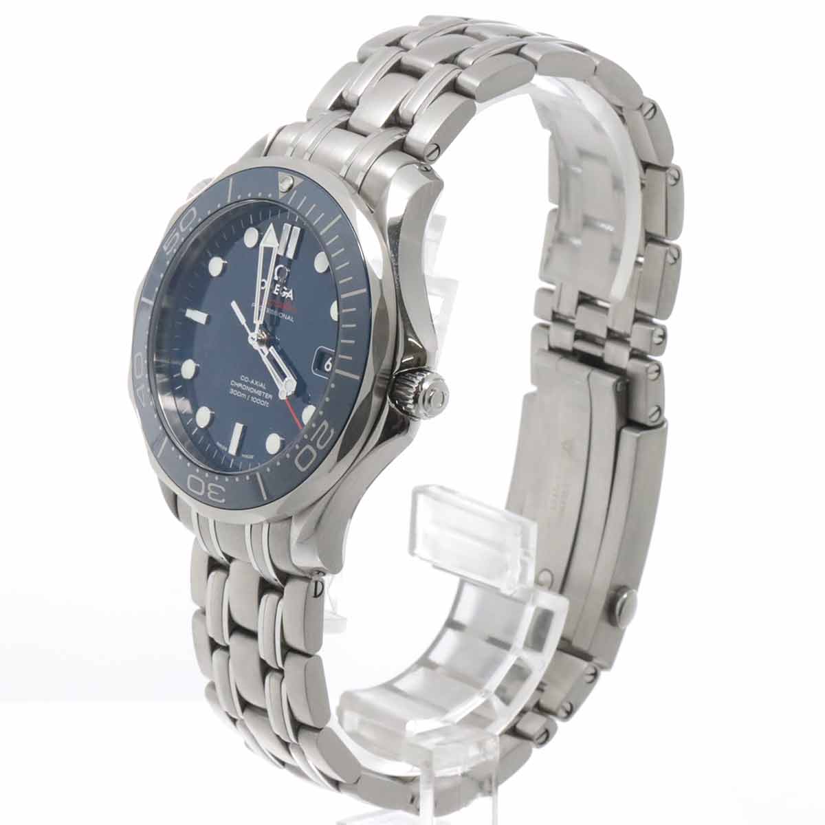 Seamaster 212 30 41 20 03 001 Co-Axial Date Blue Dial Mens