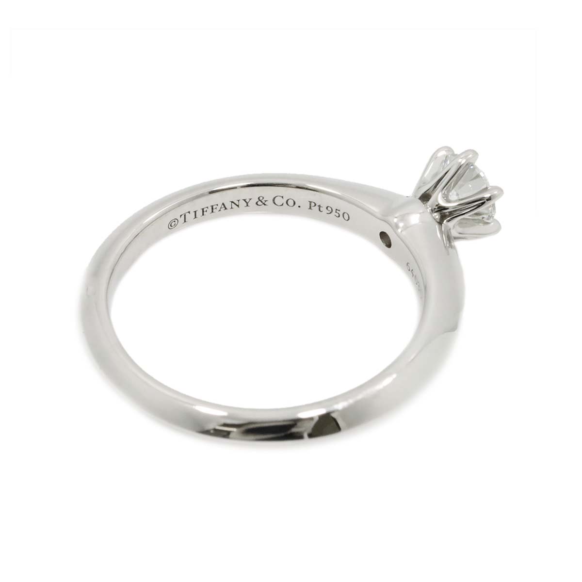 Diamond 0.27ct Ring Platinum Size4.5(US)