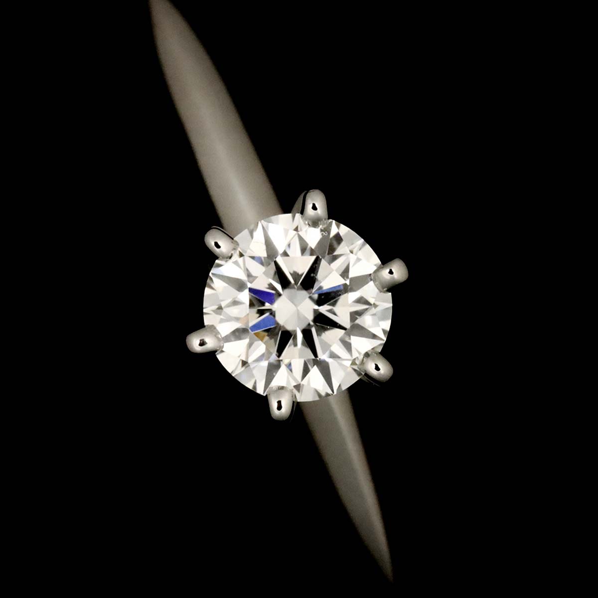 Diamond 0.27ct Ring Platinum Size4.5(US)