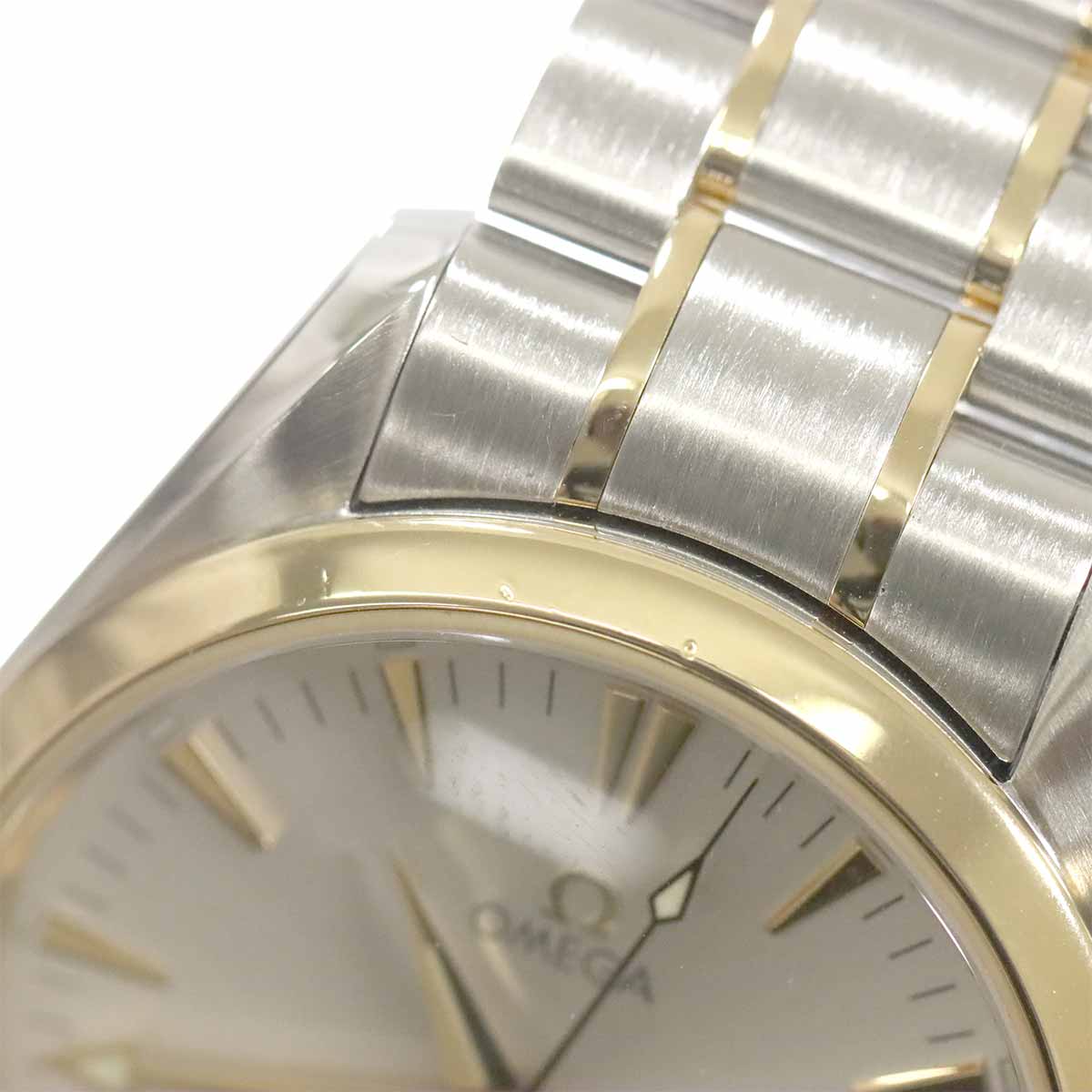 Seamaster Aqua Terra 2317.30 Date Quartz YG Mens Watch