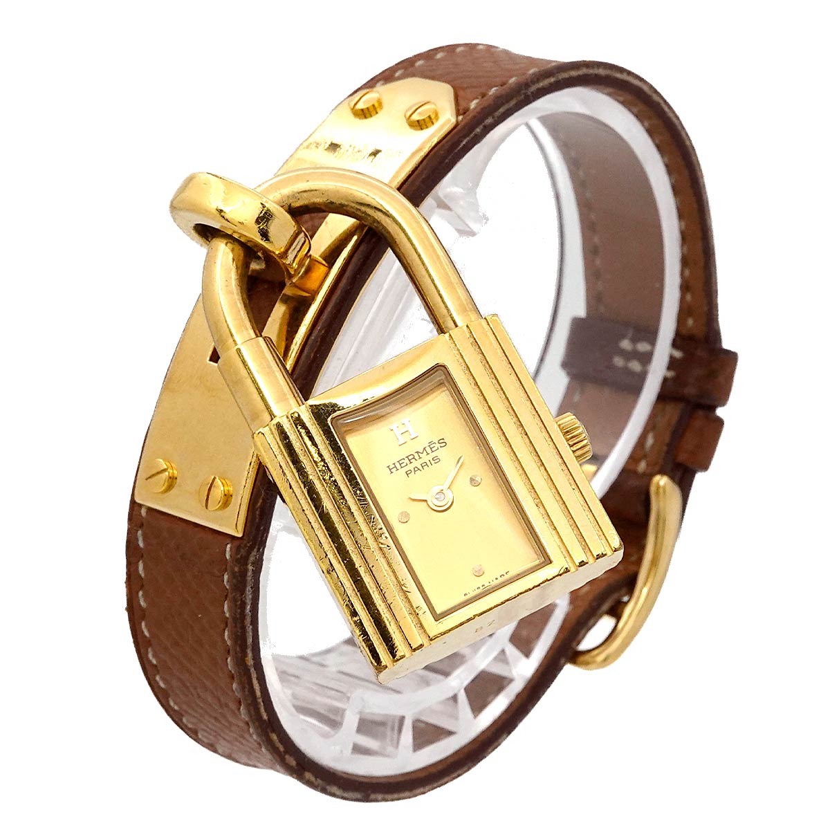 Kelly Watches Quartz Gold Dial Vintage Cadena Ladies Watch