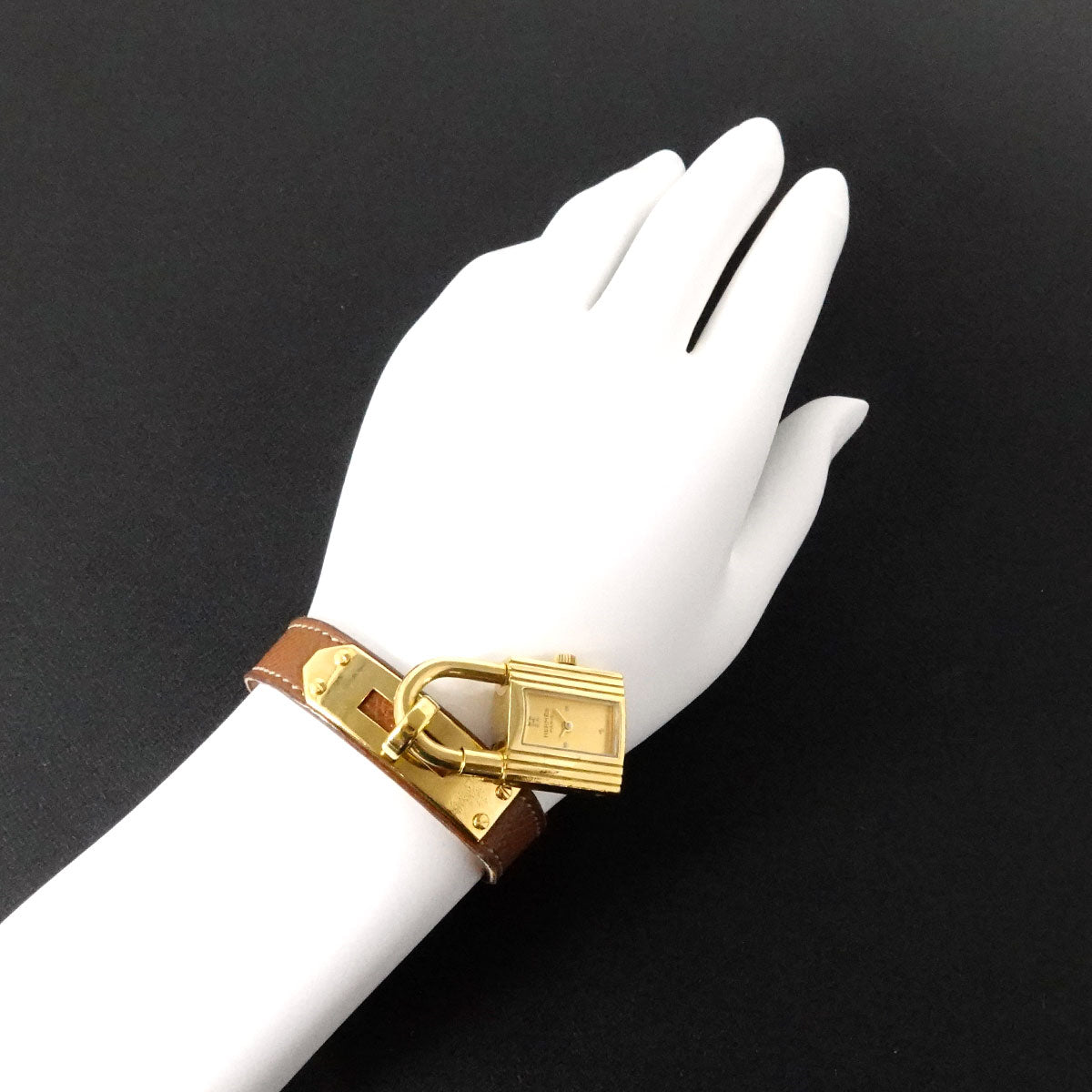 Kelly Watches Quartz Gold Dial Vintage Cadena Ladies Watch