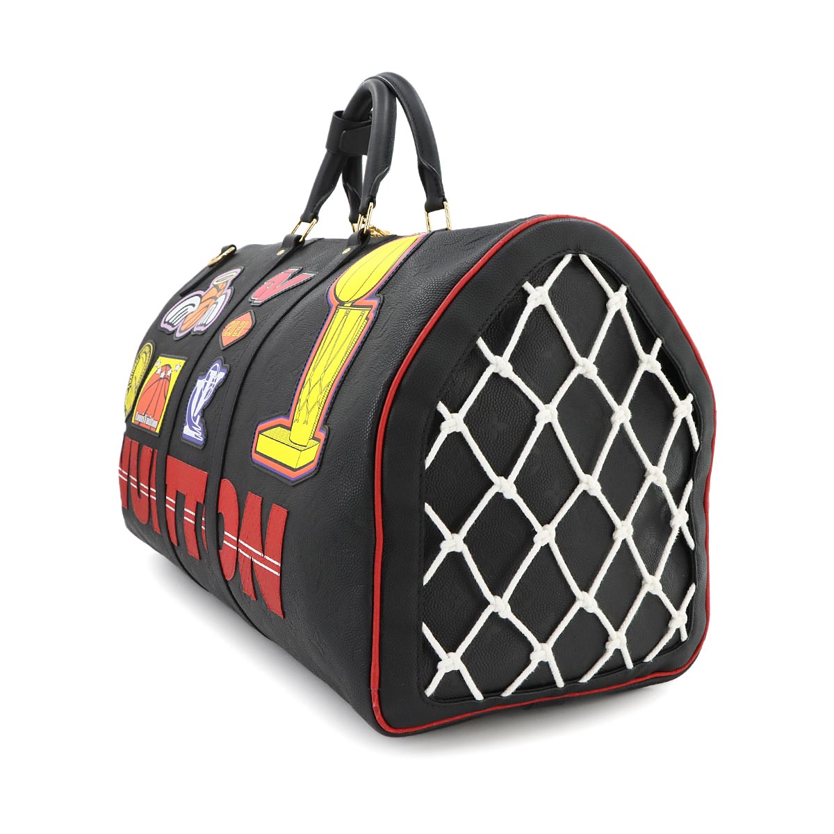 Monogram Keepall Bandouliere 55 leather Black NBA M58516 90267154