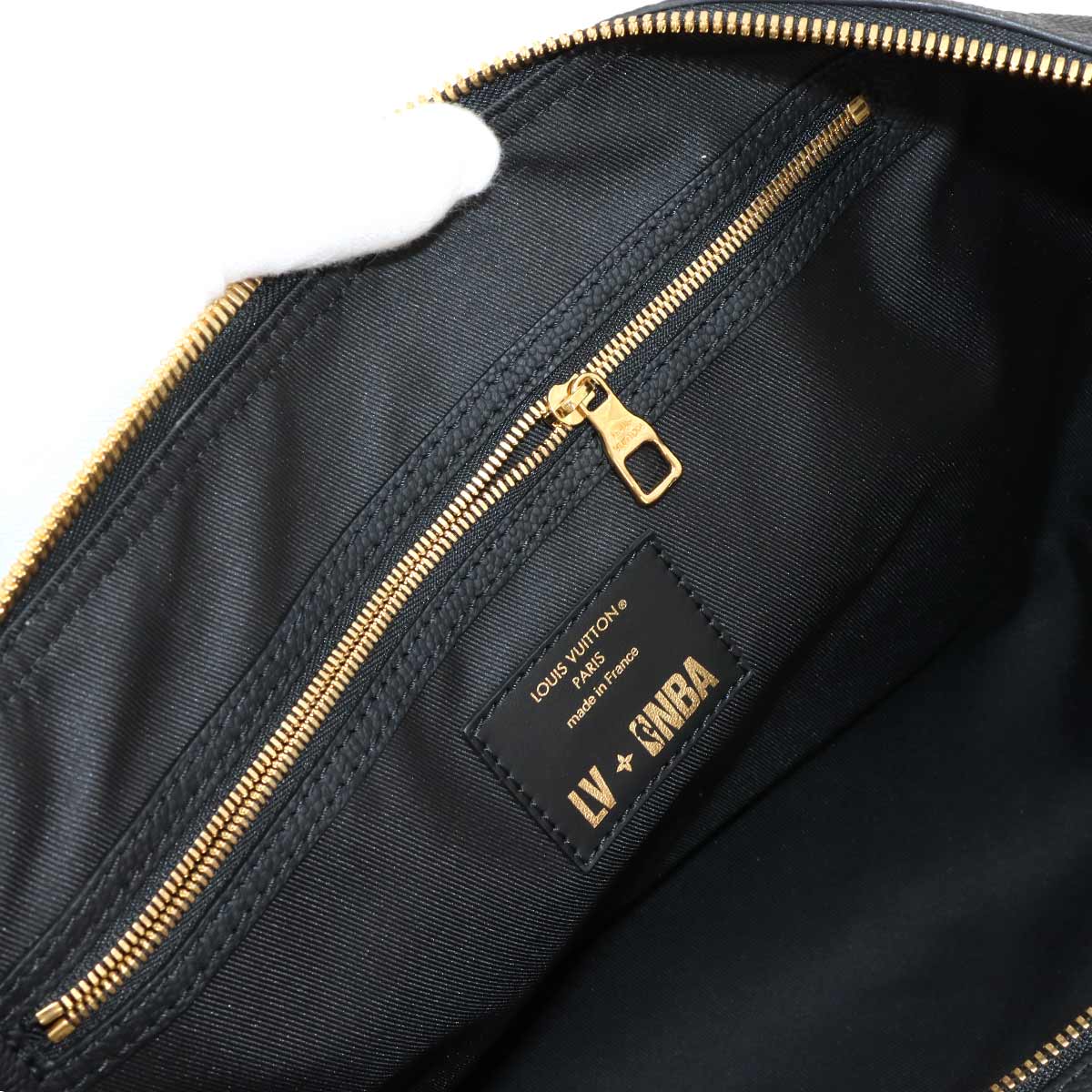 Monogram Keepall Bandouliere 55 leather Black NBA M58516 90267154