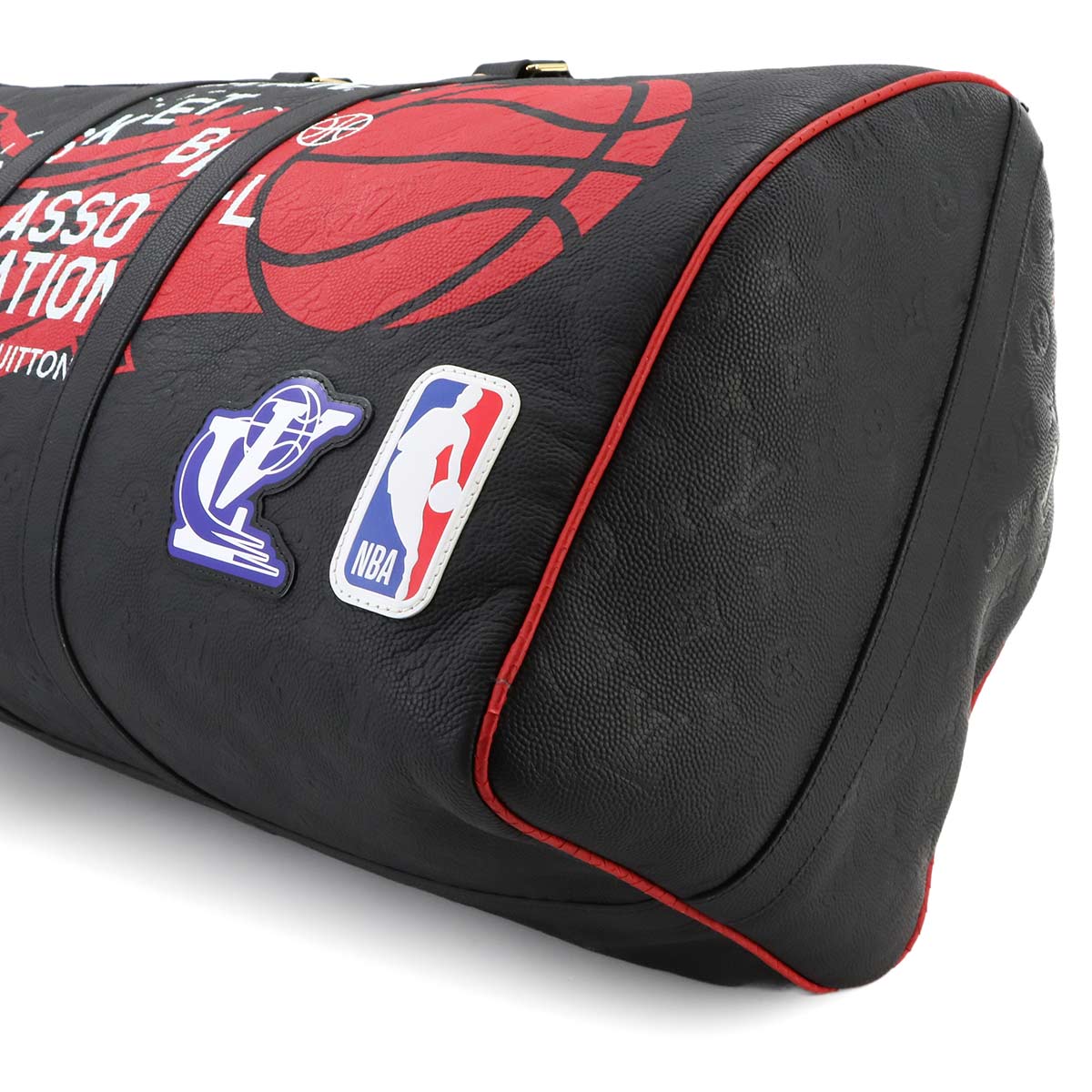 Monogram Keepall Bandouliere 55 leather Black NBA M58516 90267154