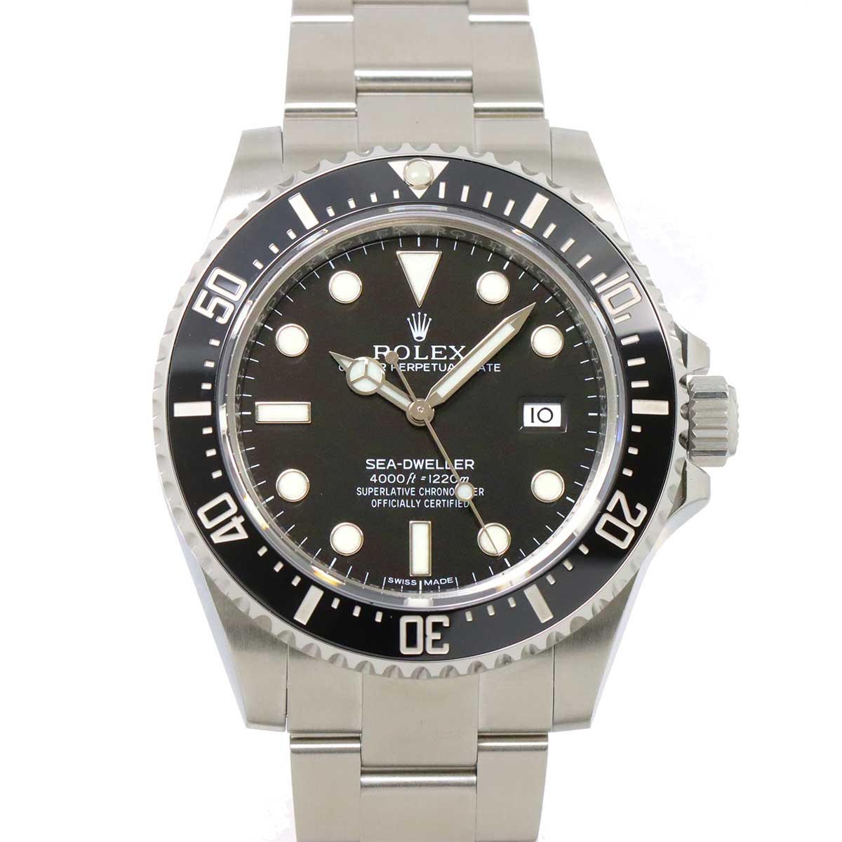 Sea-Dweller 4000 116600 Random Roulette Date Black Dial Mens