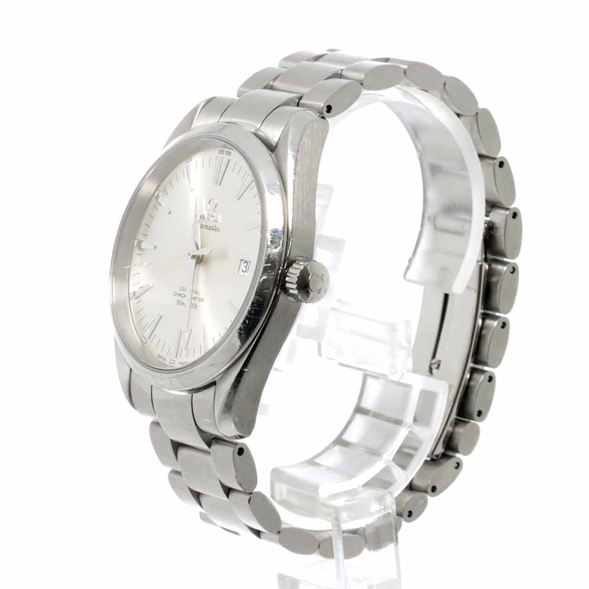 Seamaster Aqua Terra Co-axial 2503 30 Date Silver Dial Mens