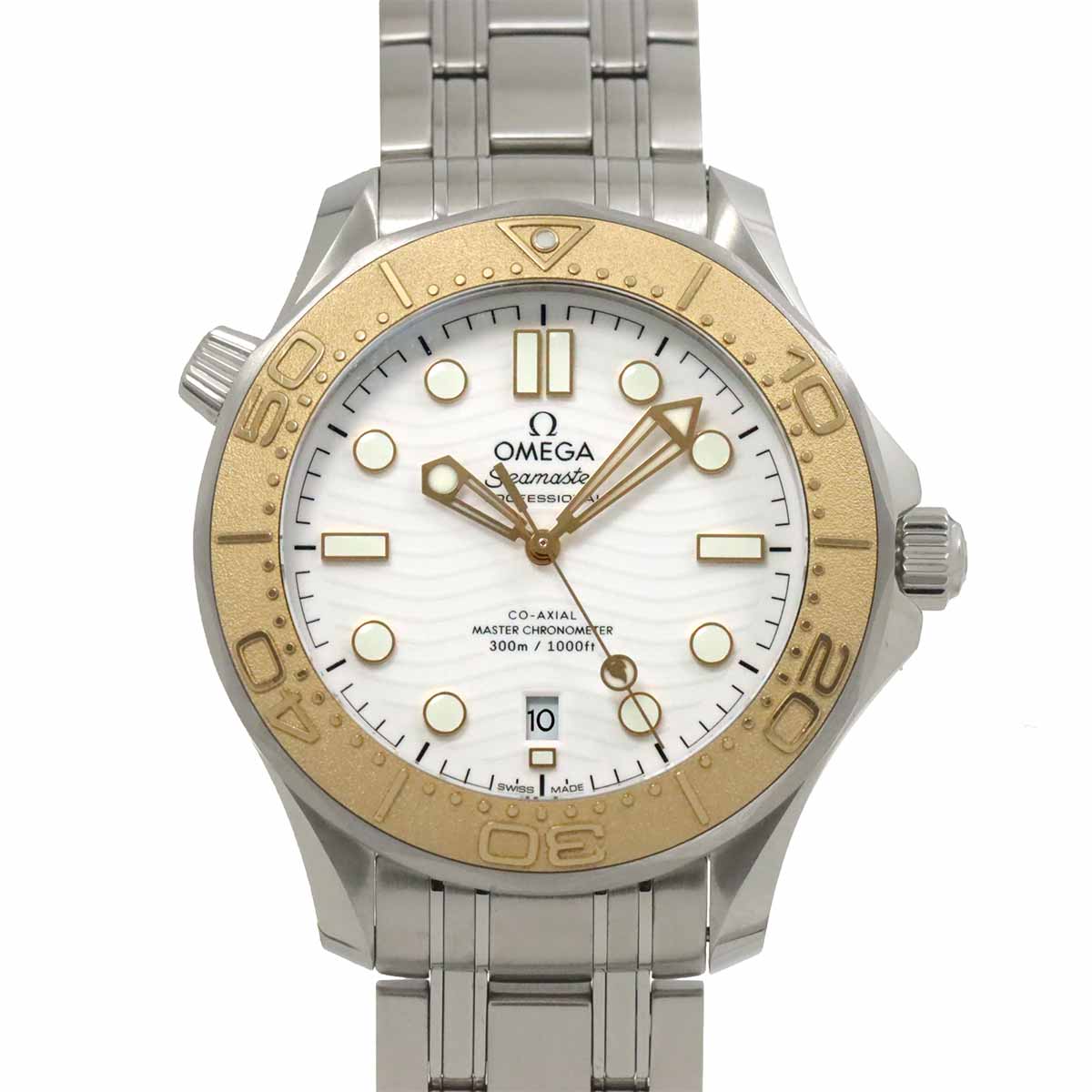 Seamaster Paris 2024 522 21 42 20 04 001 K18YG White Dial