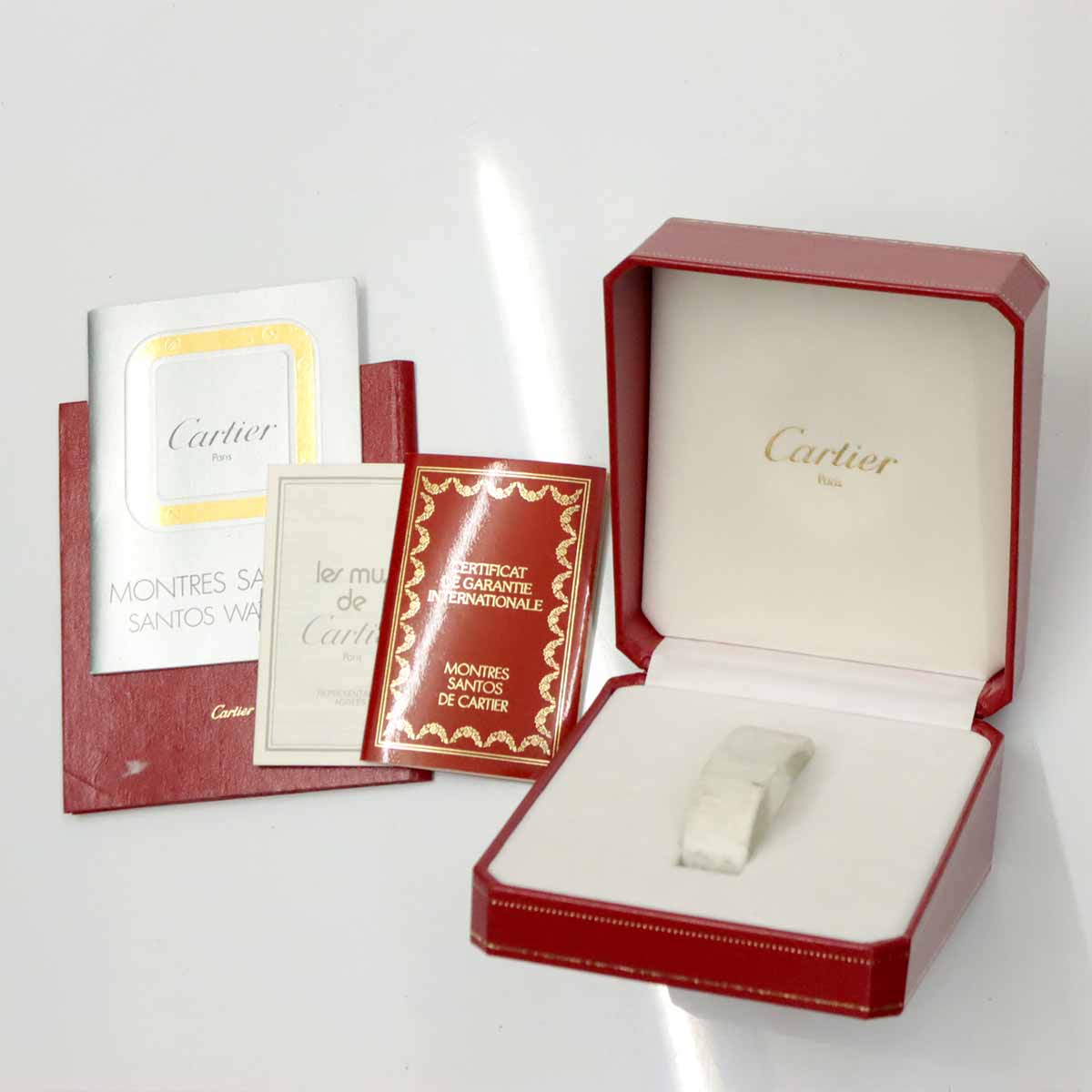 Santos Cougar MM W20027K1 White Dial Quartz Boys Wrist Watch