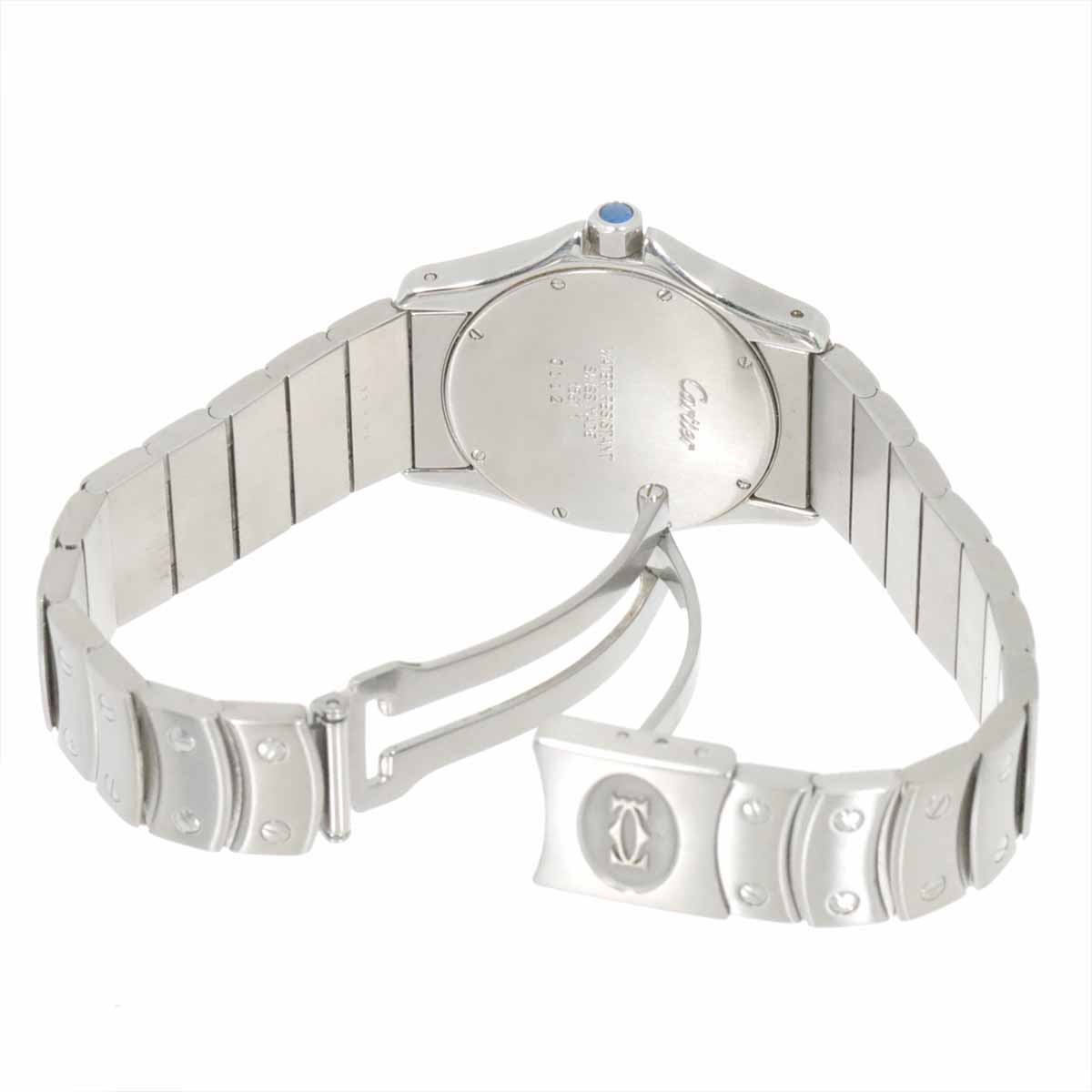 Santos Cougar MM W20027K1 White Dial Quartz Boys Wrist Watch