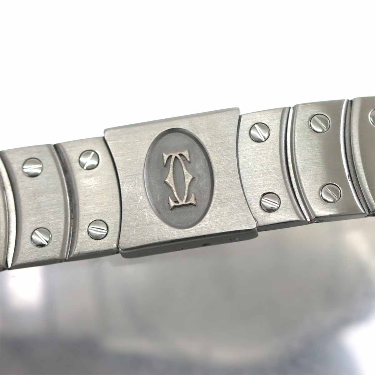 Santos Cougar MM W20027K1 White Dial Quartz Boys Wrist Watch